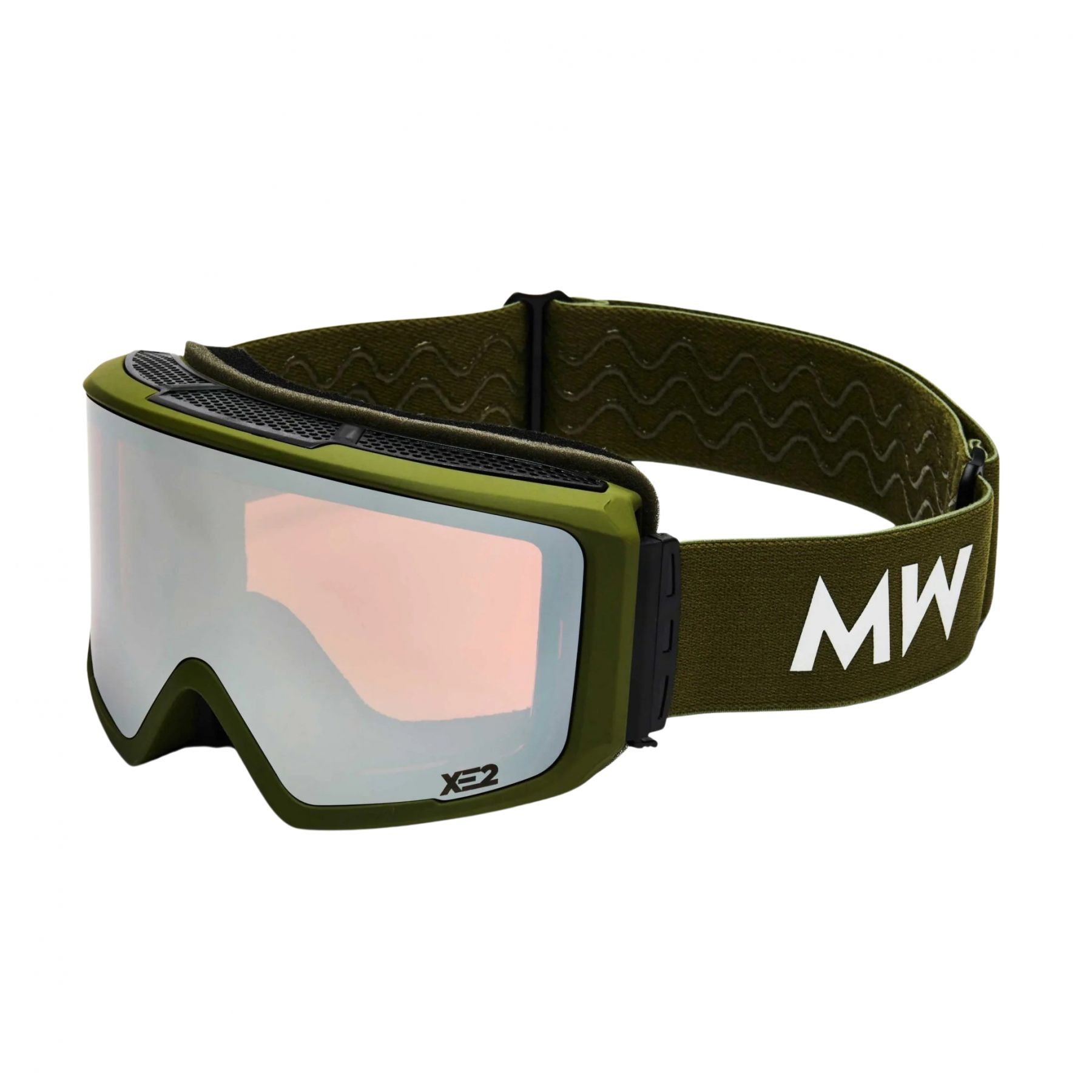 MessyWeekend Flip XE2, Skibrille, grün