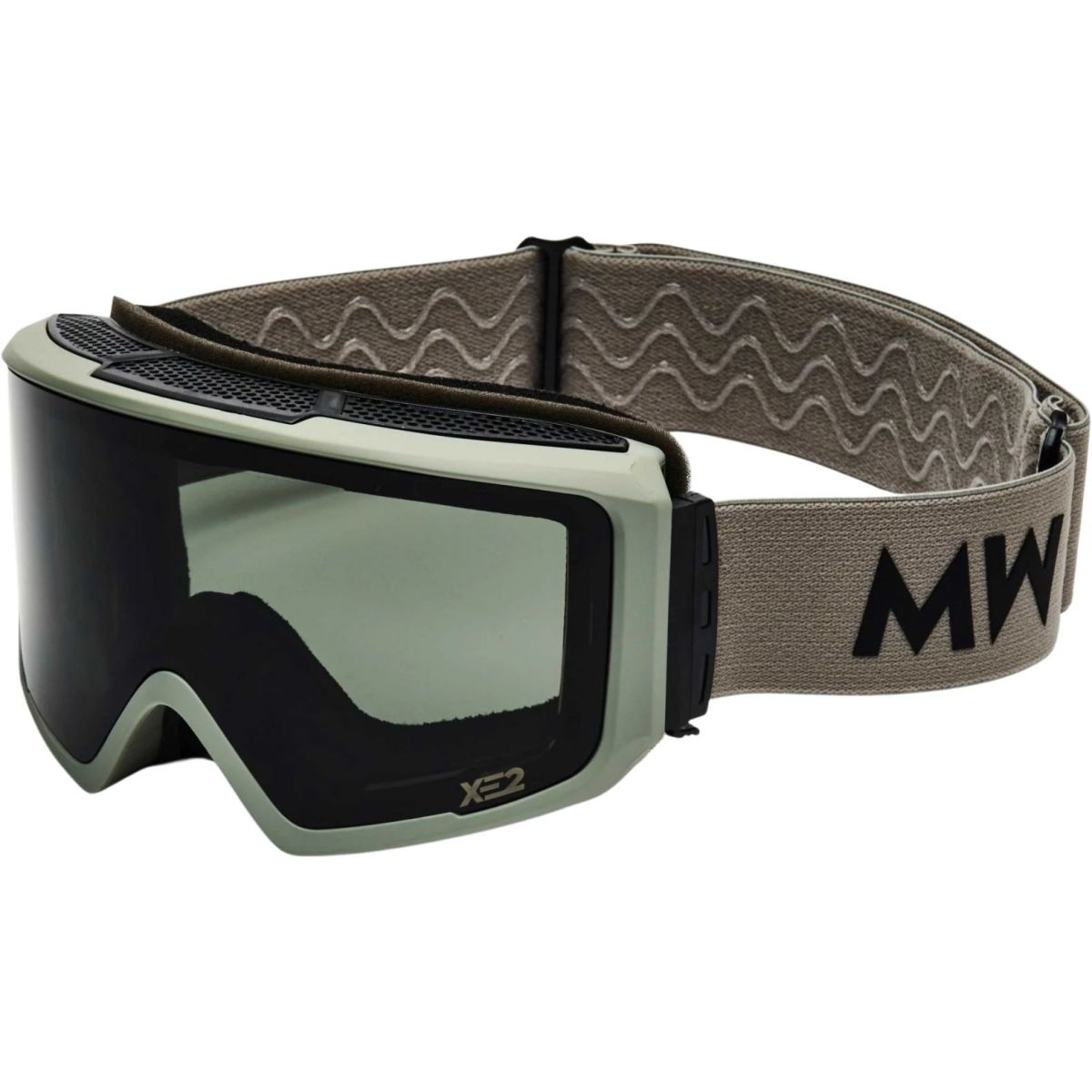 MessyWeekend Flip XE2, Skibrille, hellgrau