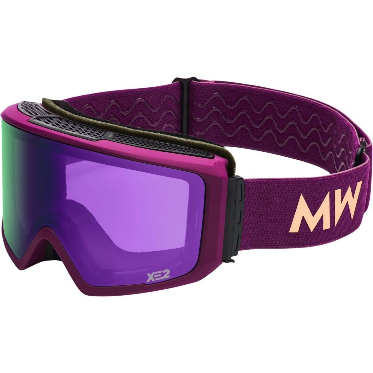 MessyWeekend Flip XE2, Skibrille, lila