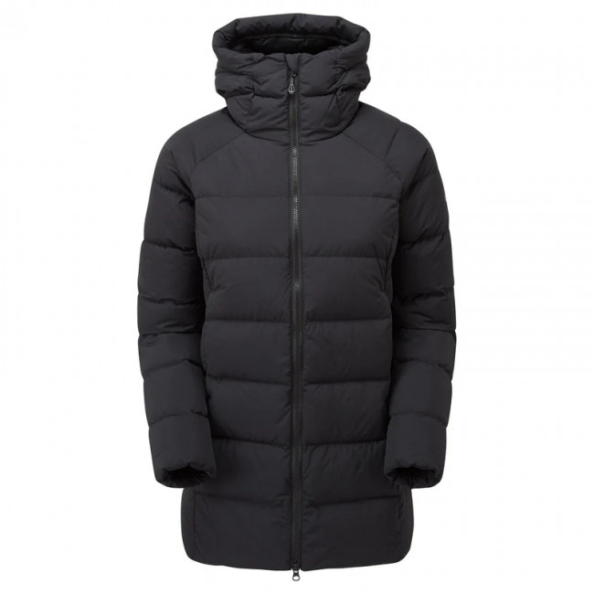Montane F Tundra Hoodie, Daunenjacke, Damen, Schwarz