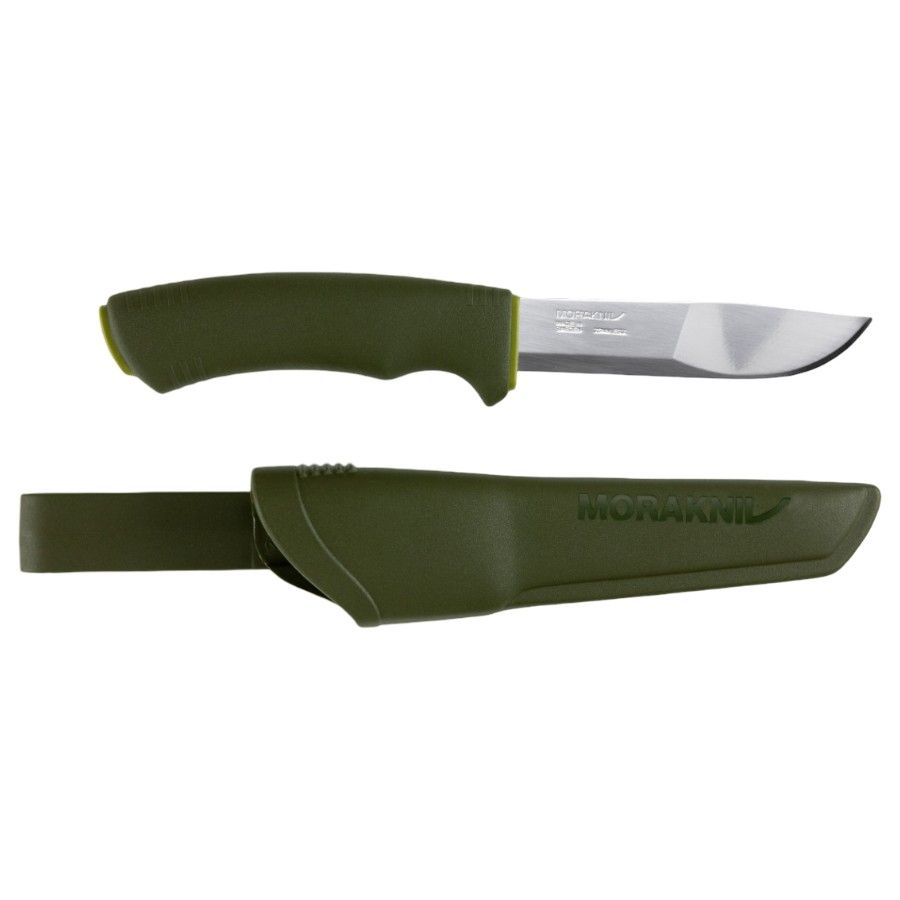 Morakniv Bushcraft Forest (S), Jagdmesser, grün