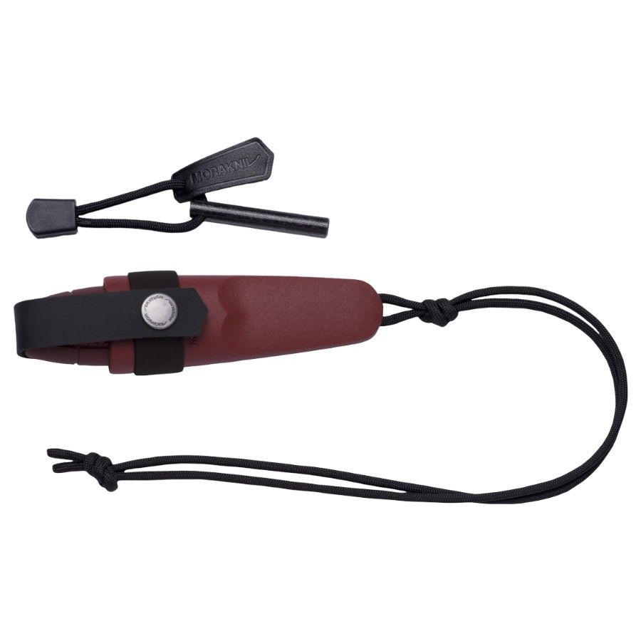 Morakniv Eldris Mit Feuer Kit (S), Mehrzweckmesser, rot