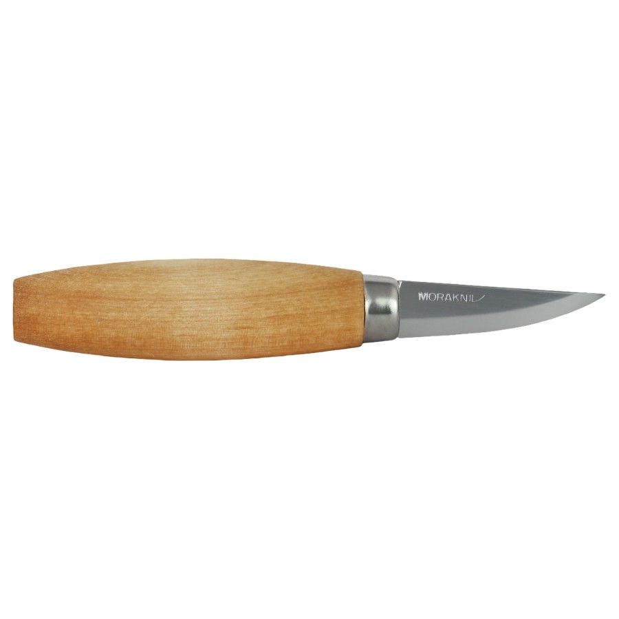 Morakniv Woodcarving 120 (Lc), Schnitzwerkzeug, Naturfarben
