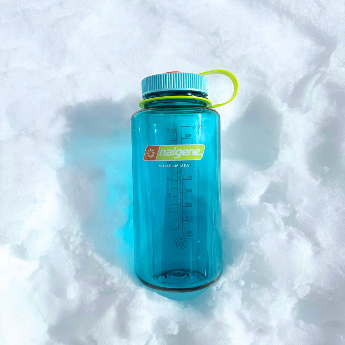 Nalgene Wide Mouth 1L Tritan Sustain Water Bottle - Cerulean