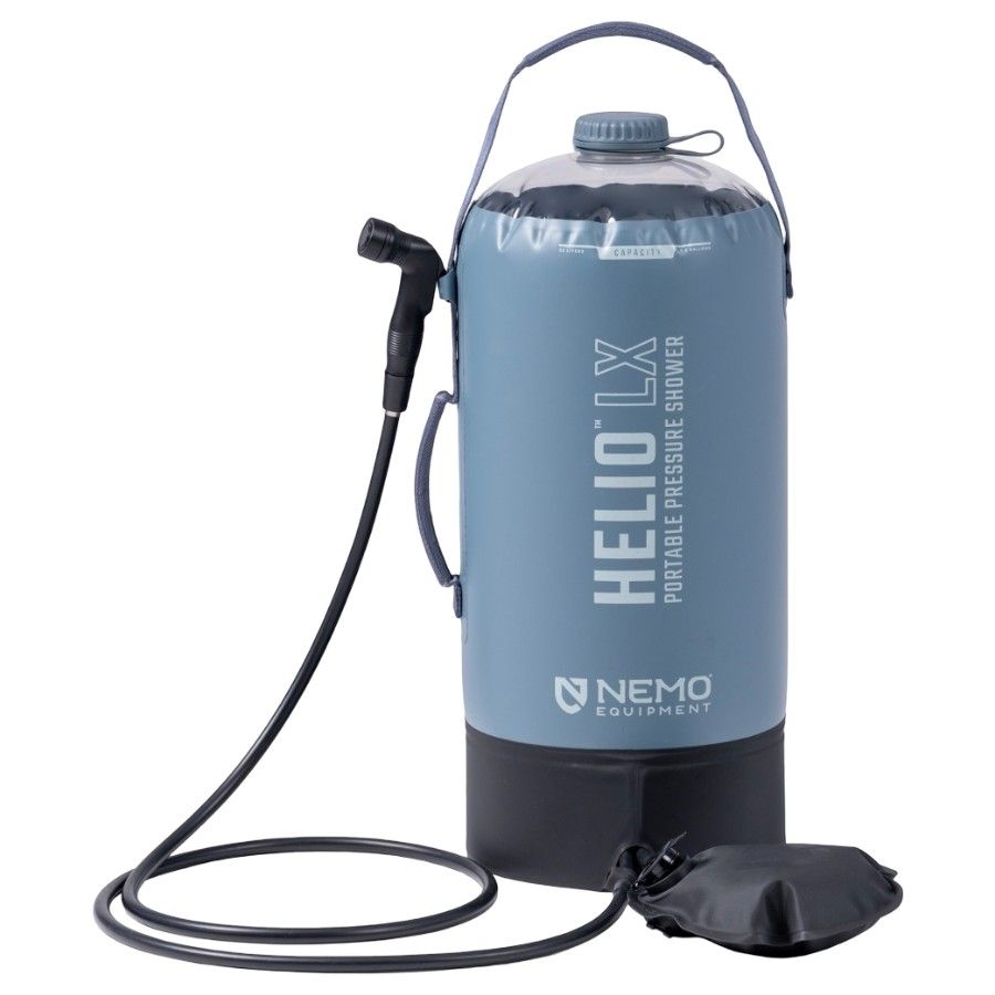 Nemo Helio LX Druckdusche, hellblau