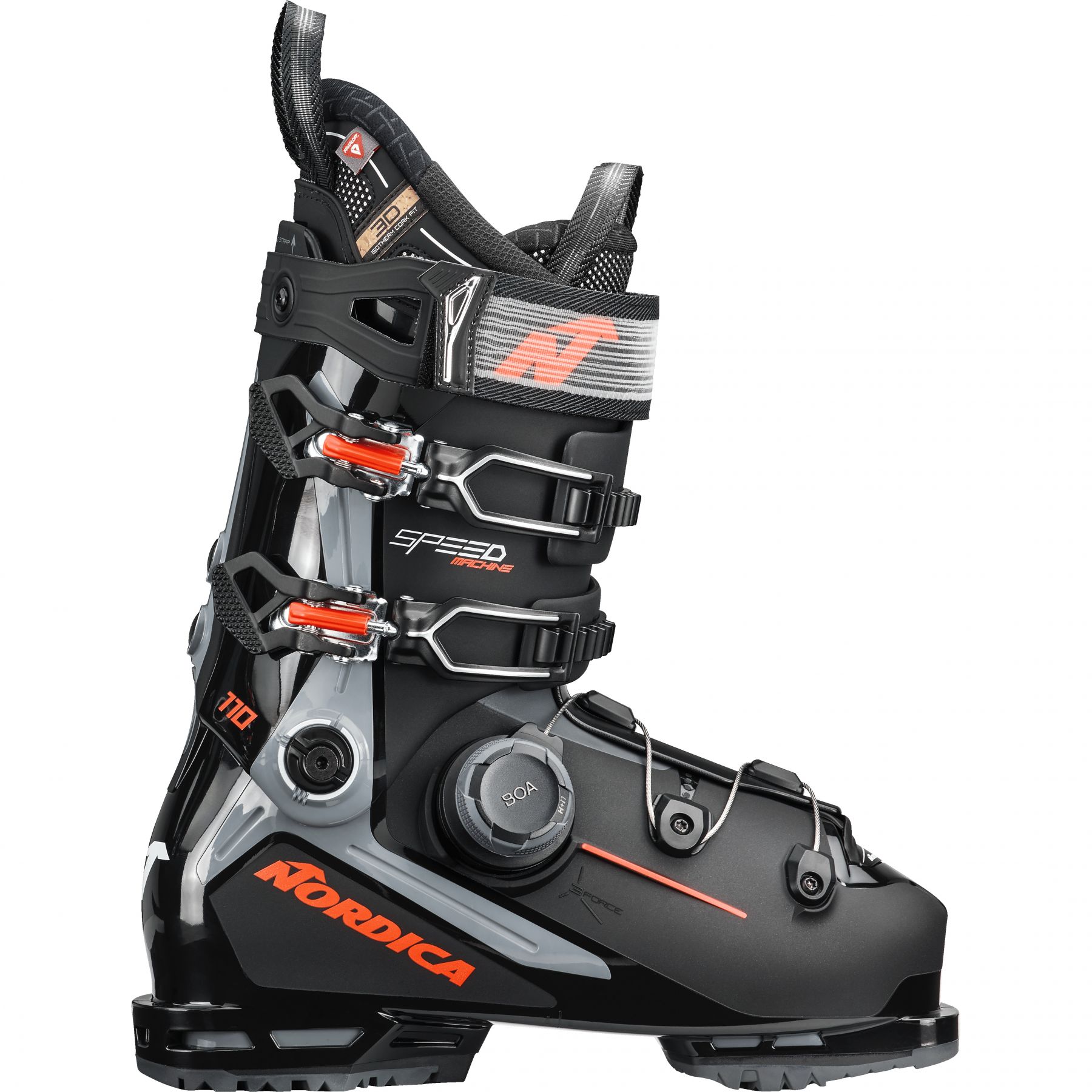 Nordica Speedmachine 3 BOA 110 GW, Skischuhe, Herren, schwarz