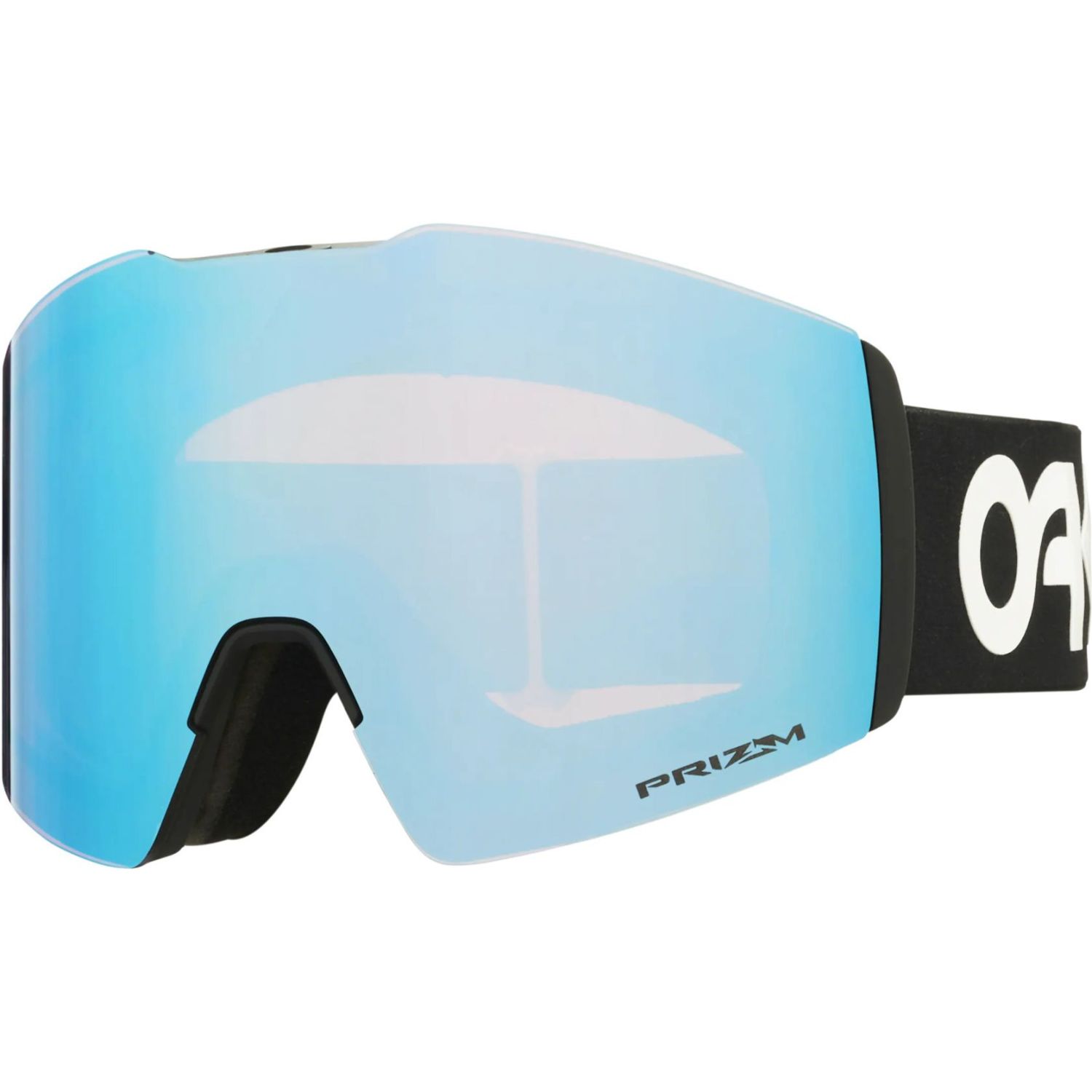 Oakley Herren Oakley OO7099 FALL LINE L 709927 Skibrillen O_matter Schwarz Blau Maske Normal Prizm