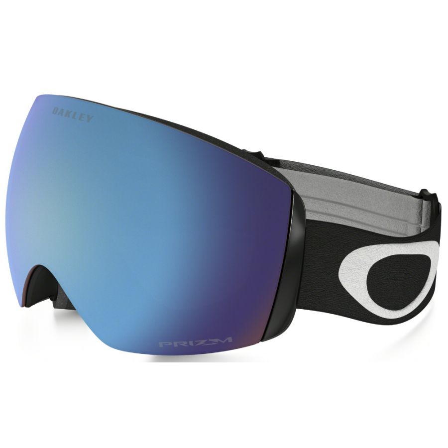 Oakley Unisex Oakley OO7064 FLIGHT DECK M 706441 Skibrillen O_matter Schwarz Blau Maske Normal Prizm