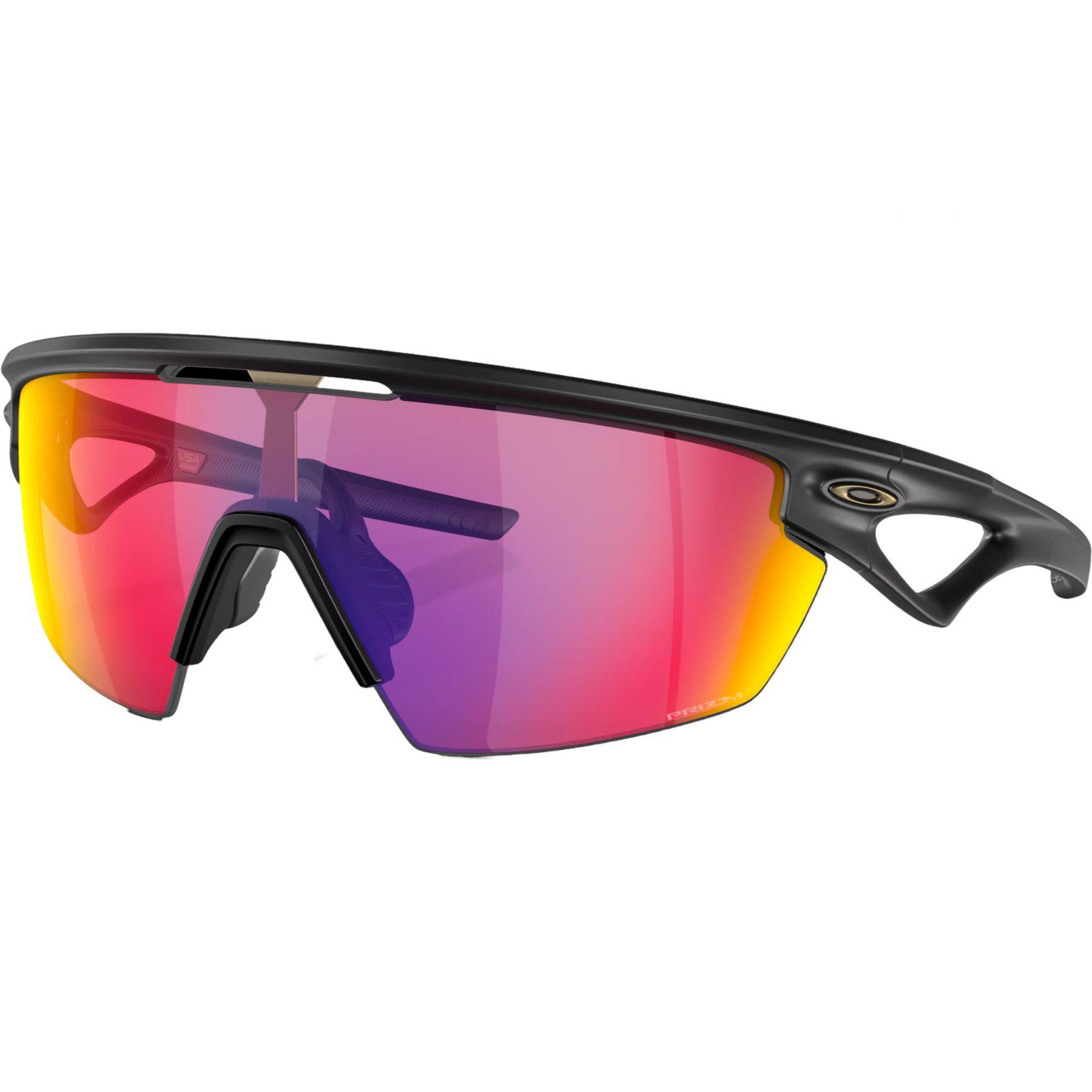 Oakley Unisex Oakley OO9403 SPHAERA 940303 Sonnenbrillen O_matter Schwarz Prizm Straße Maske Normal Prizm