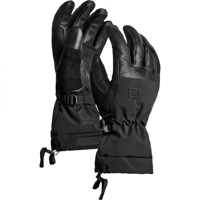 Ortovox Merino Freeride, Skihandschuhe, Herren, schwarz