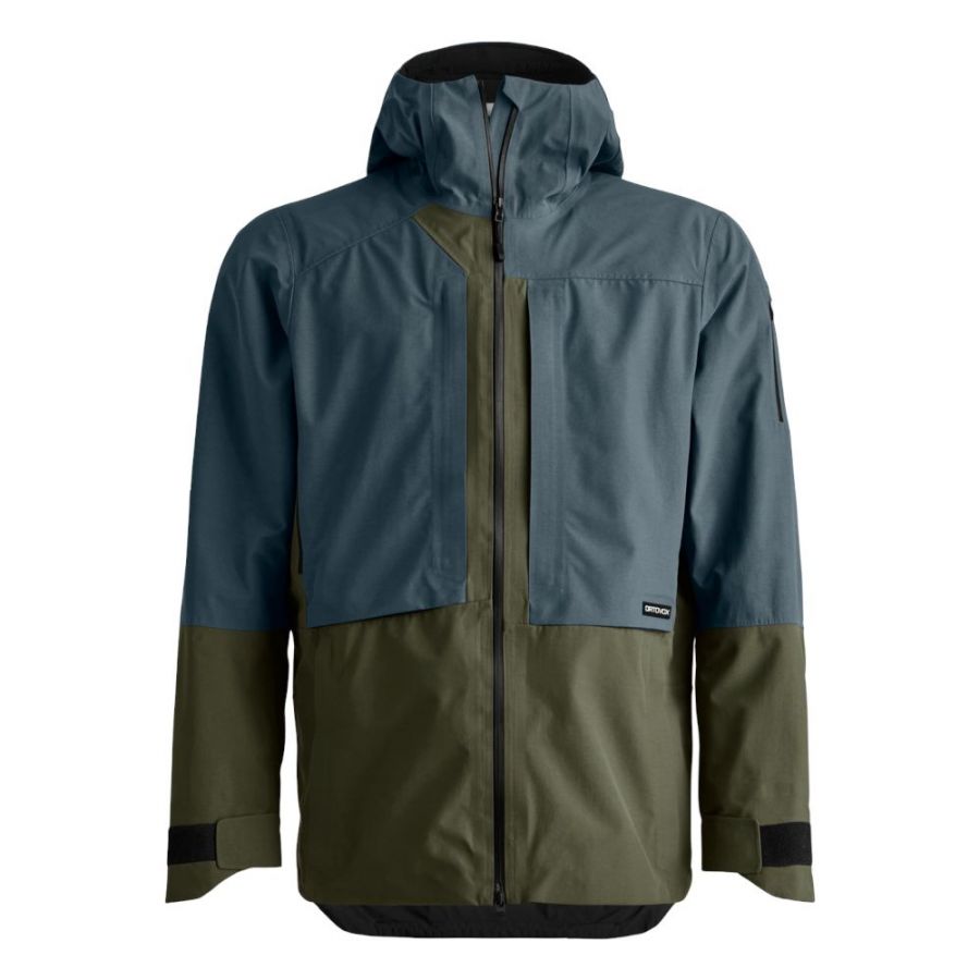 Ortovox Ravine Plus 3L, Hardshelljacke, Herren, dunkelgrau/dunkelgrün