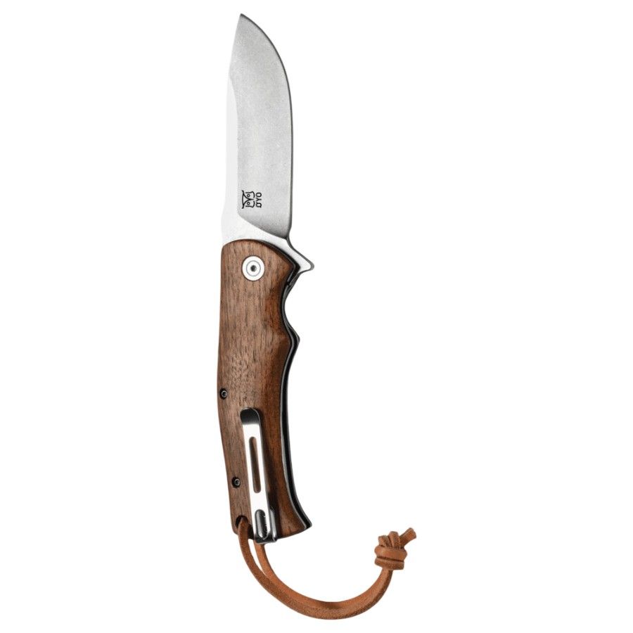 Oyo Tinden Klappmesser Walnuss, Klappmesser, braun
