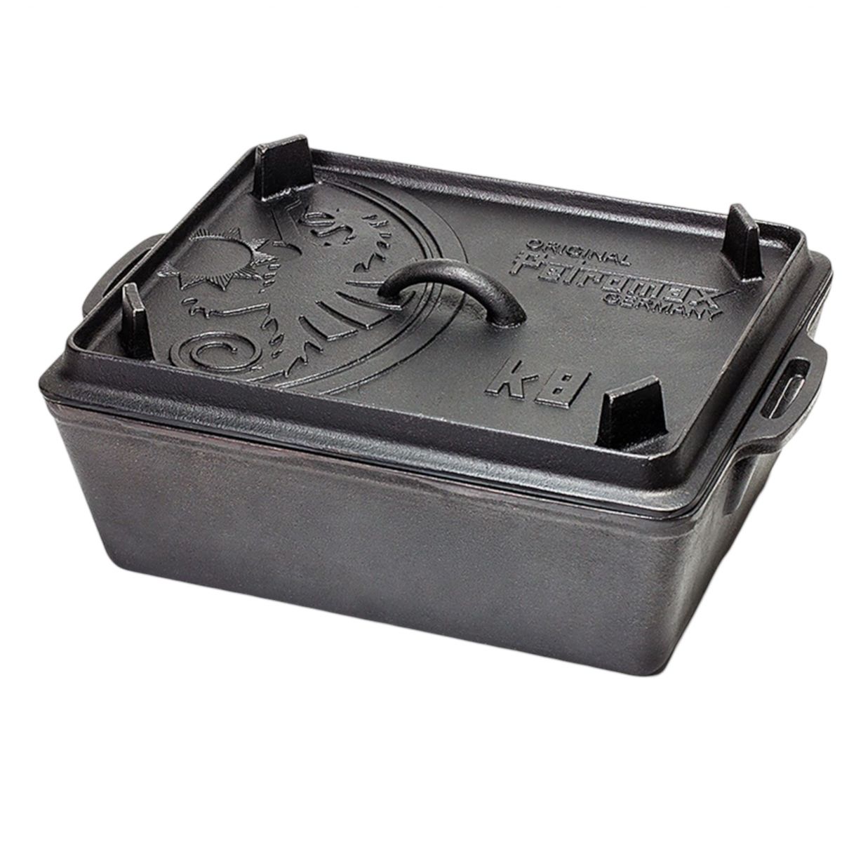 Petromax Loaf Pan K8, Backform, schwarz