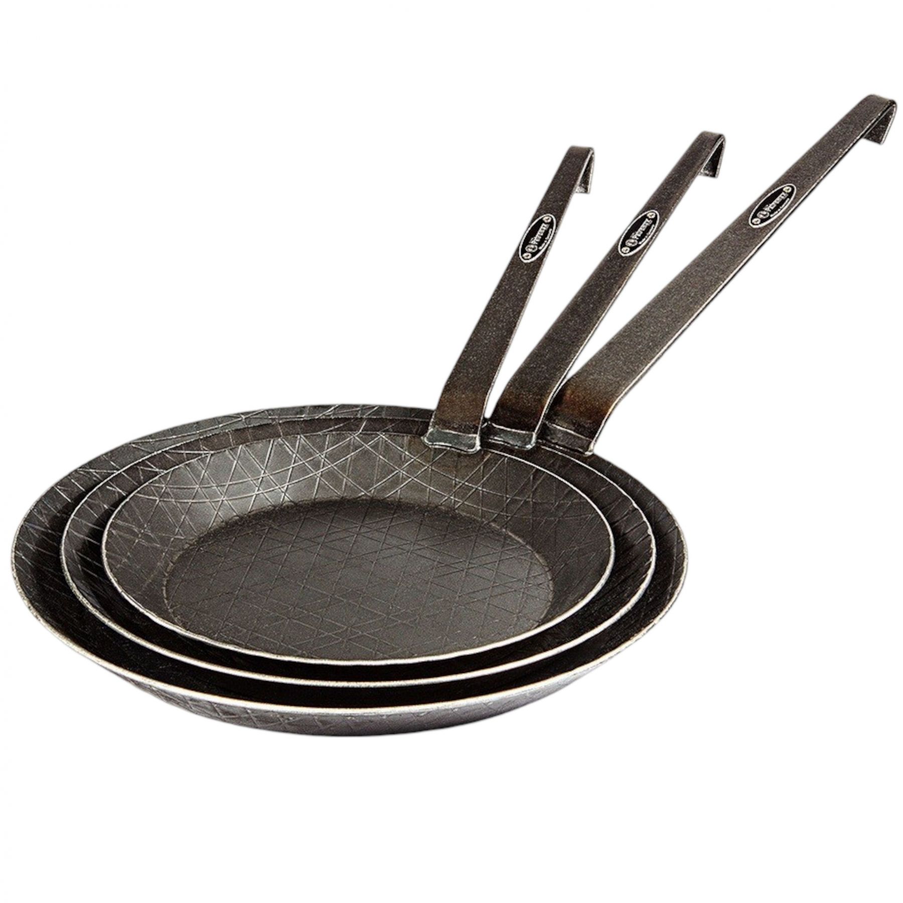 Petromax Wrought-Iron Pande SP24, Pfanne, schwarz