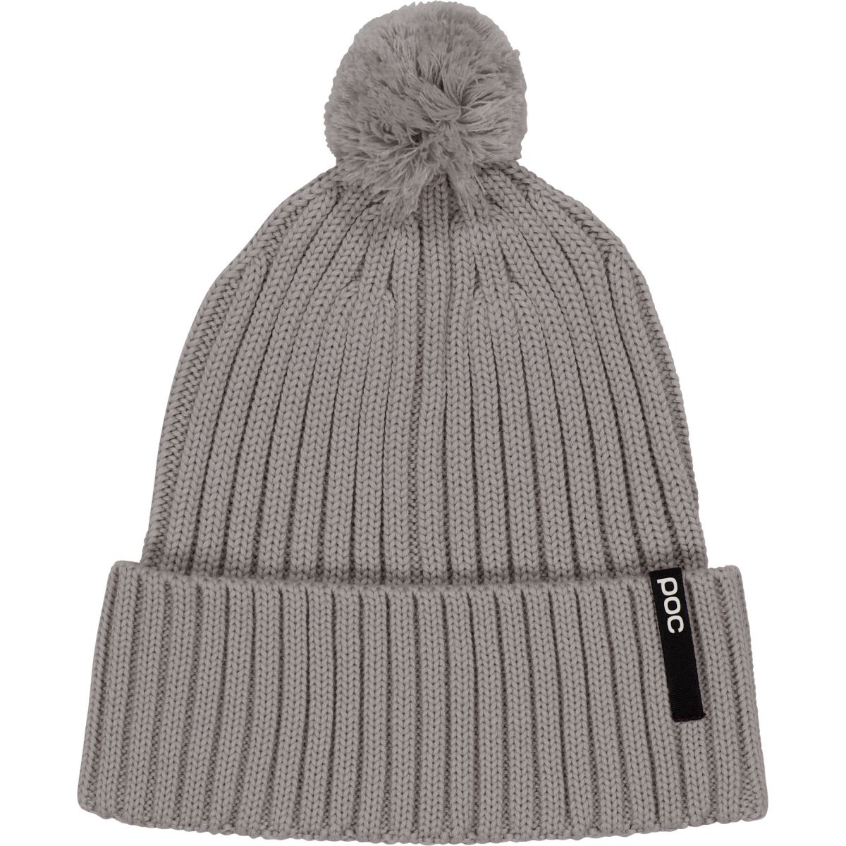 POC Beanie Pom, Bommelmütze, grau