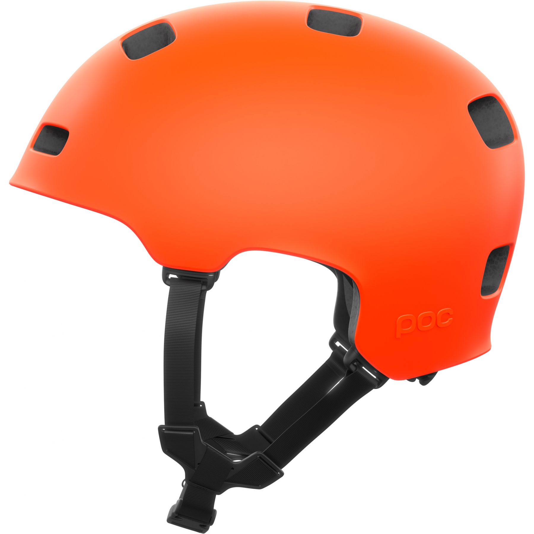 POC Crane MIPS, Fahrradhelm, fluorescent orange matt