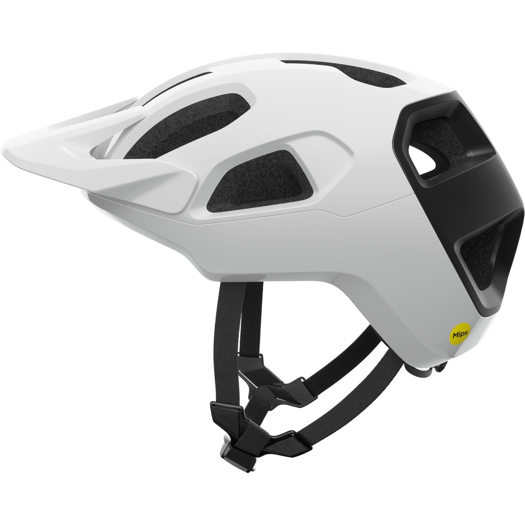 POC Cularis, Fahrradhelm, hydrogen white/uranium black matt