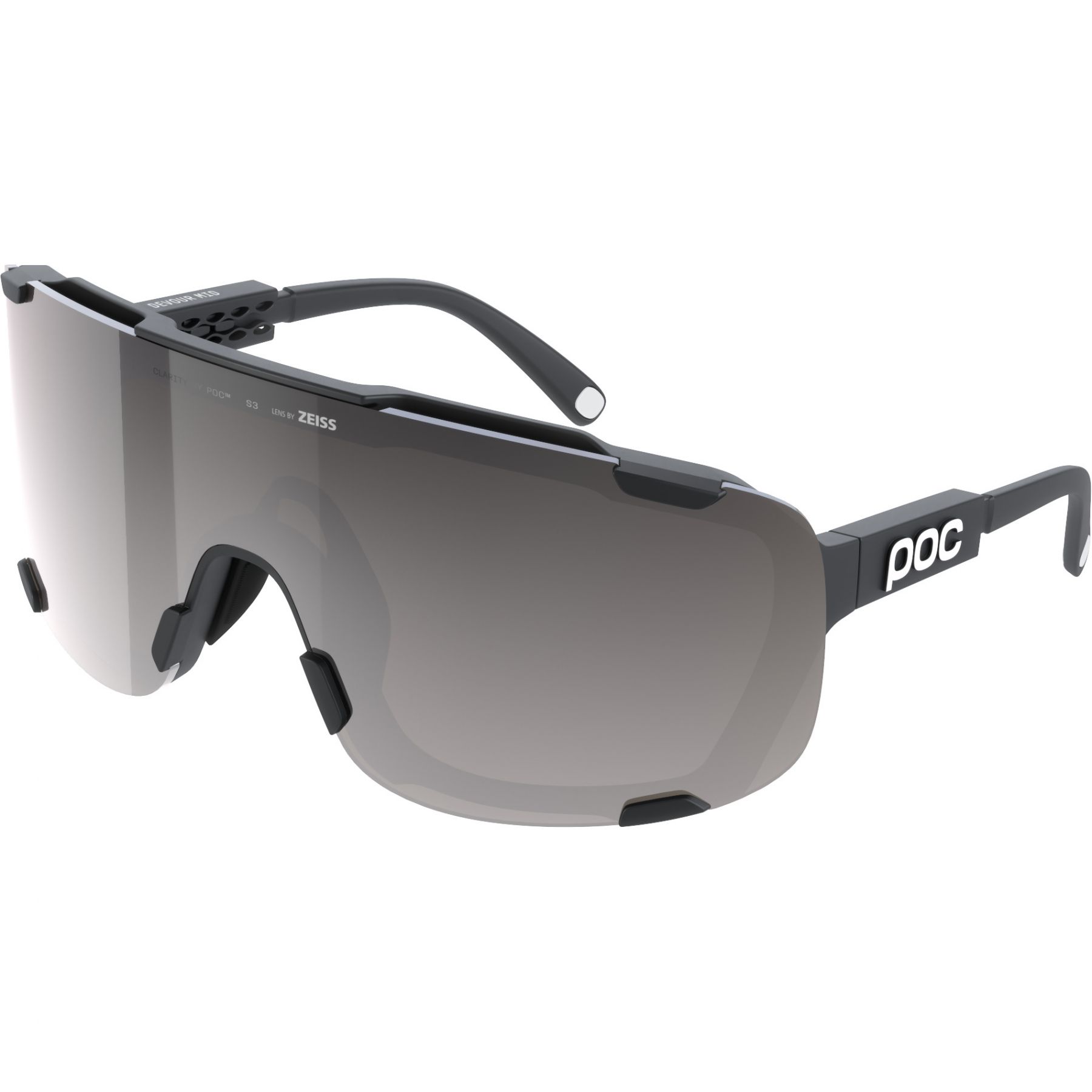 POC Devour Mid, Sonnenbrille, uranium black