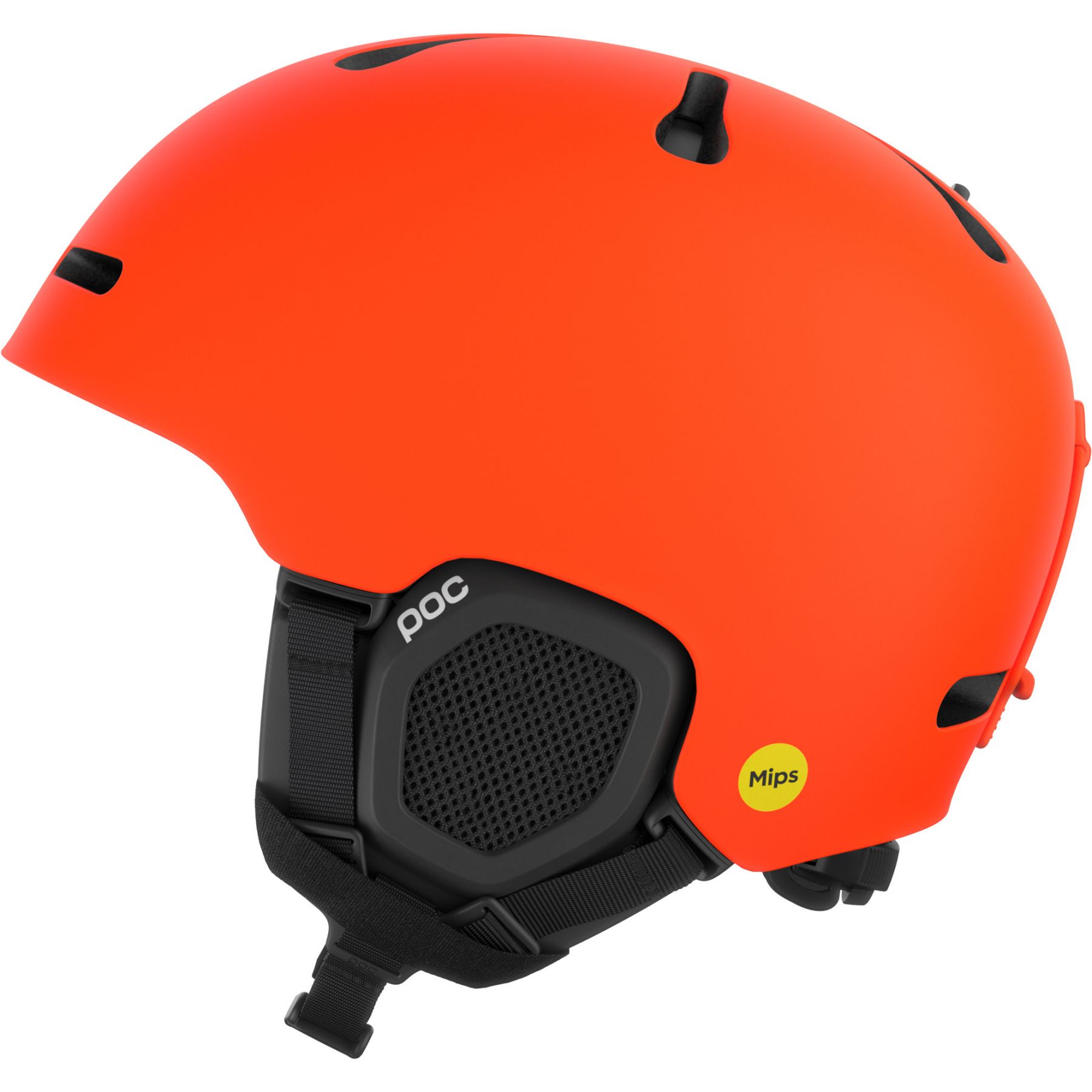 POC Fornix MIPS, Skihelm, fluorescent orange matt