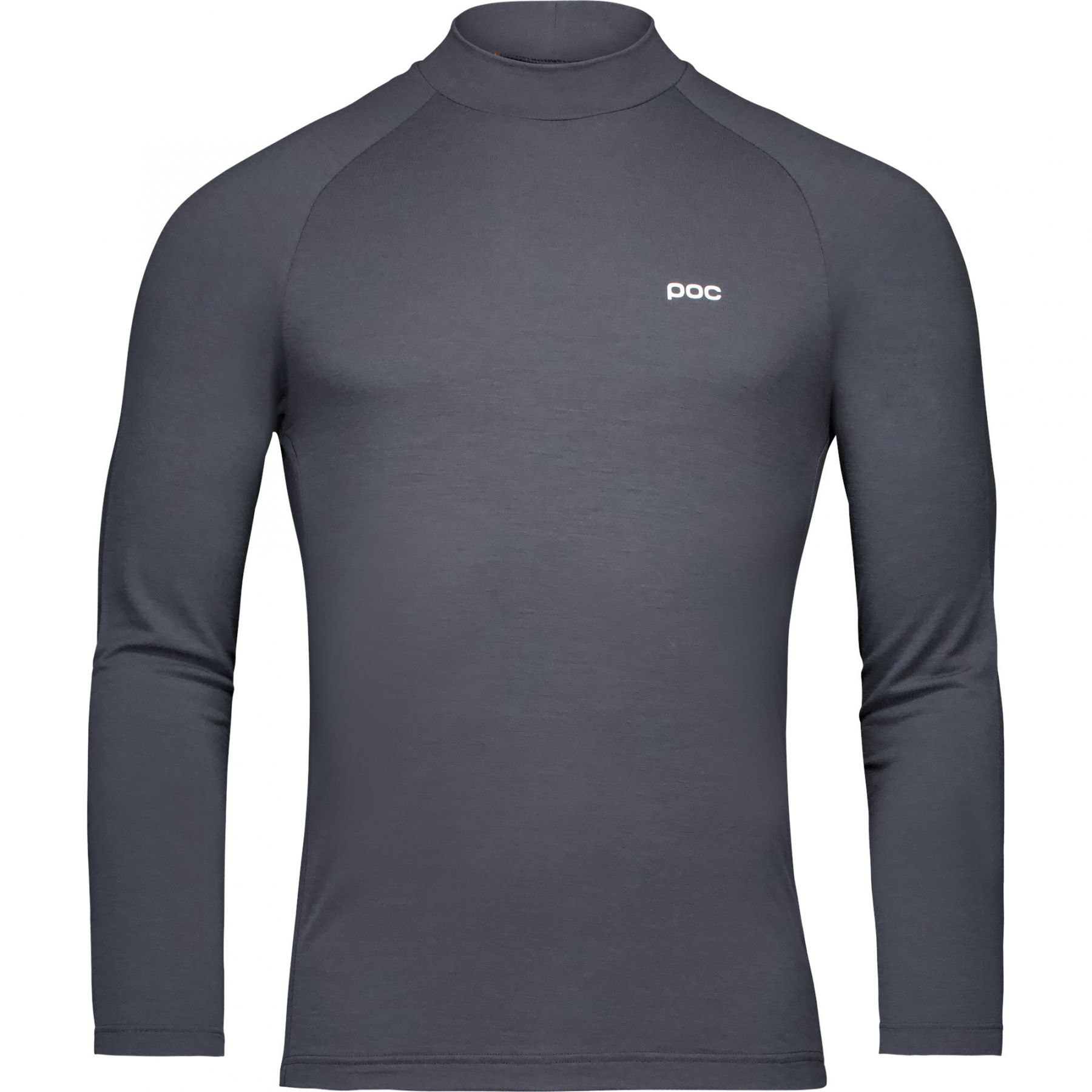 POC Layer Merino Mock Neck Jersey, Skiunterhemd, Herren, dunkelgrau