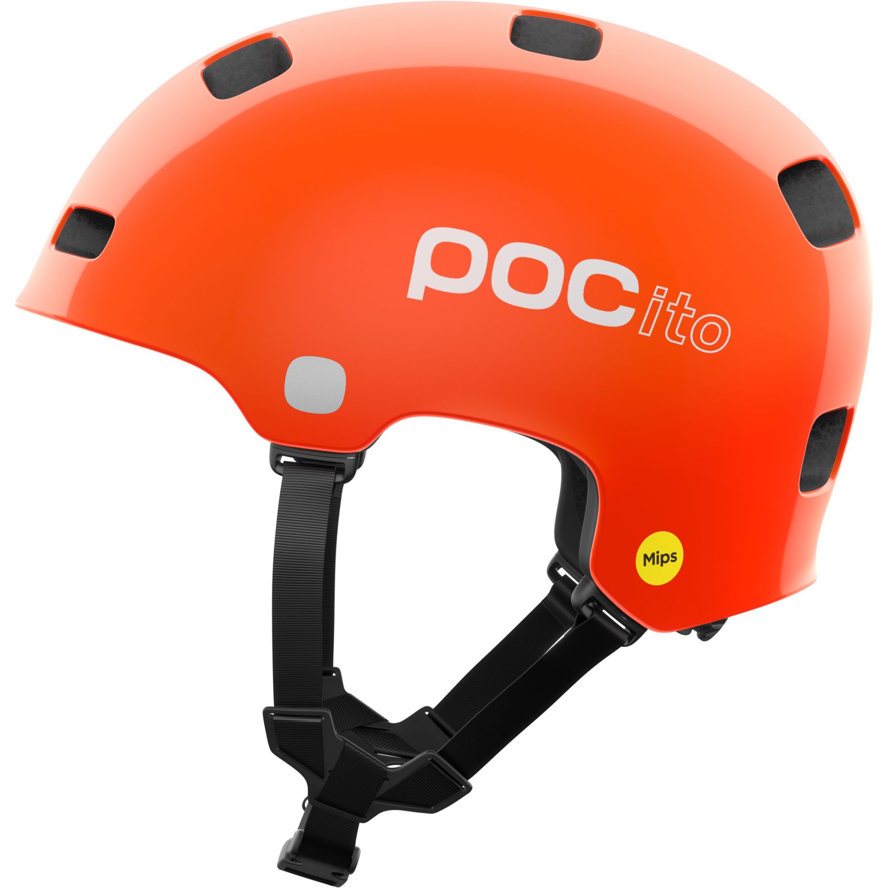 POCito Crane MIPS, Fahrradhelm, Junior, fluorescent orange