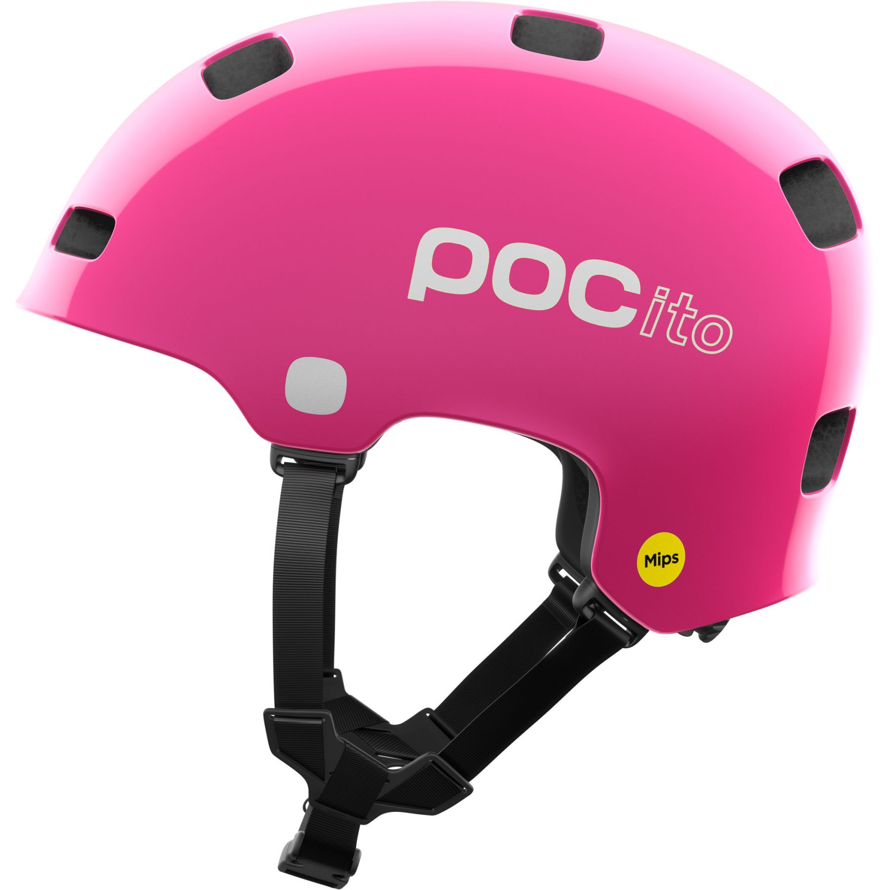 POCito Crane MIPS, Fahrradhelm, Junior, fluorescent pink