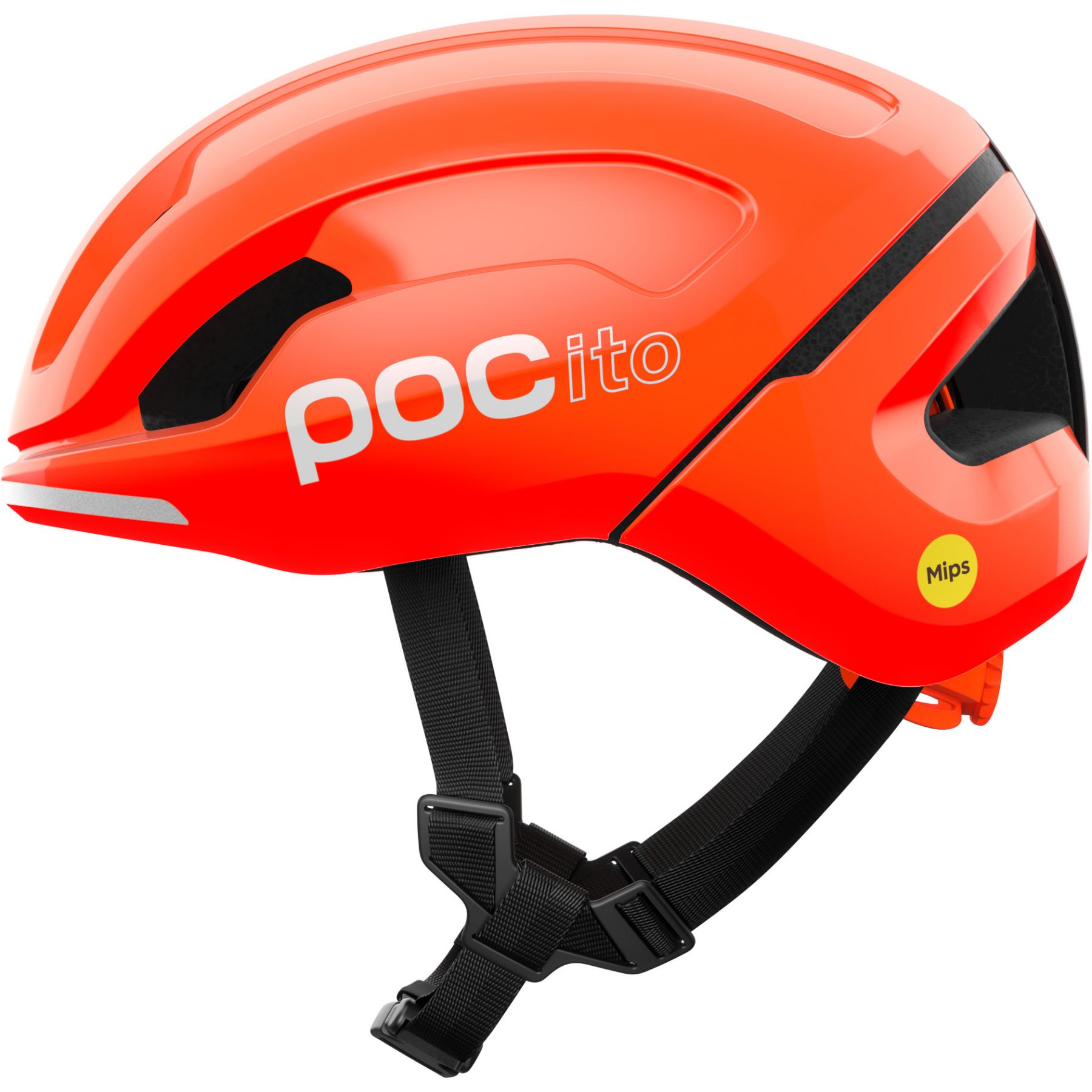 POCito Omne MIPS, Fahrradhelm, Junior, fluorescent orange