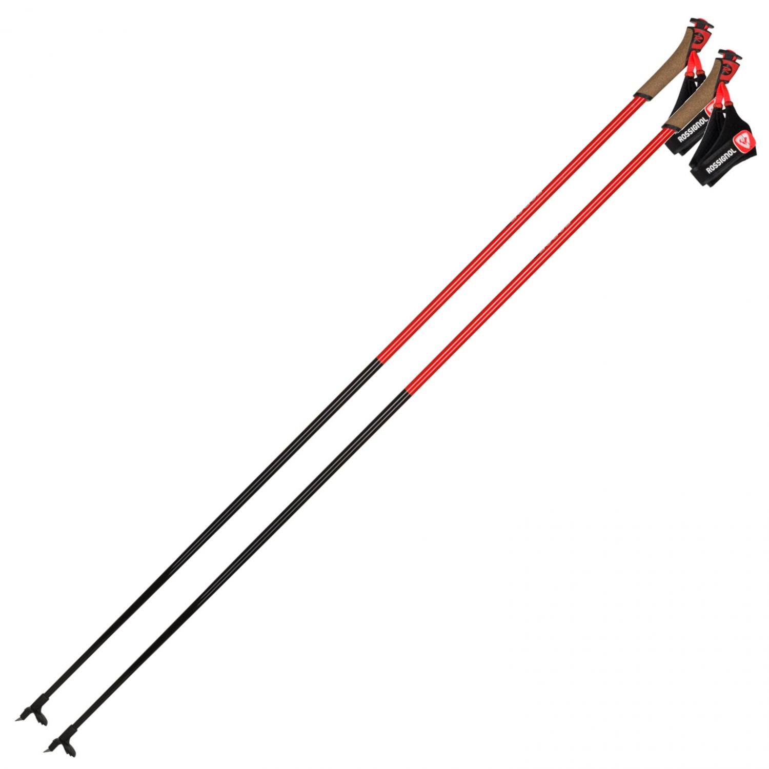 Rossignol Force 7, Langlaufstöcke, Red