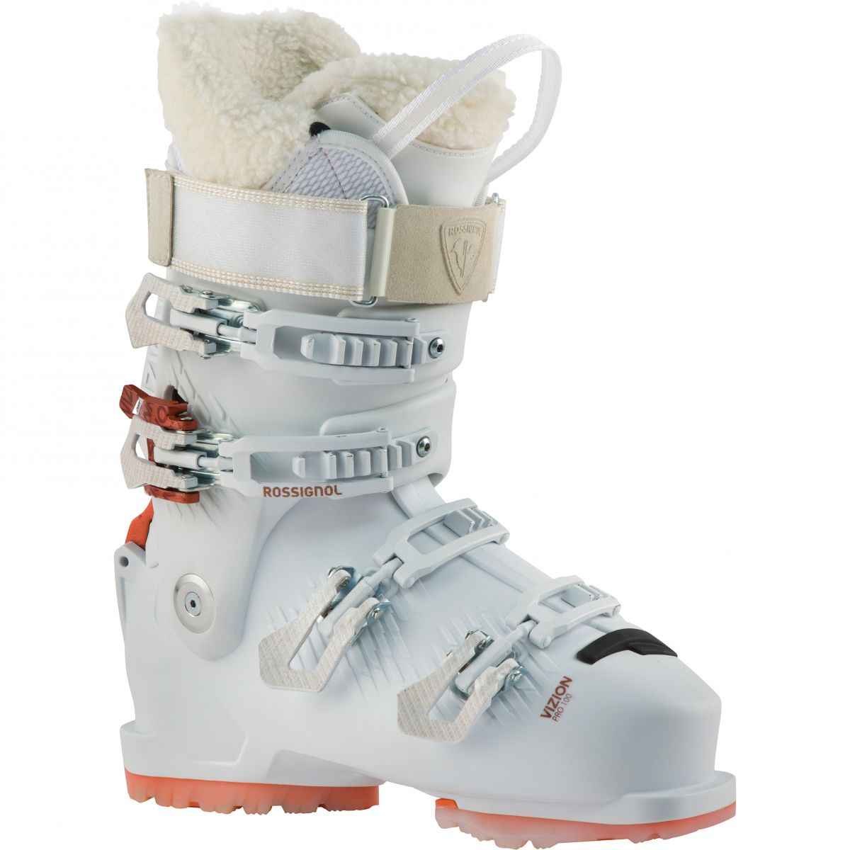 Rossignol Vizion 4B Pro 100 HV GW, botas de esquí, mujer, blanco