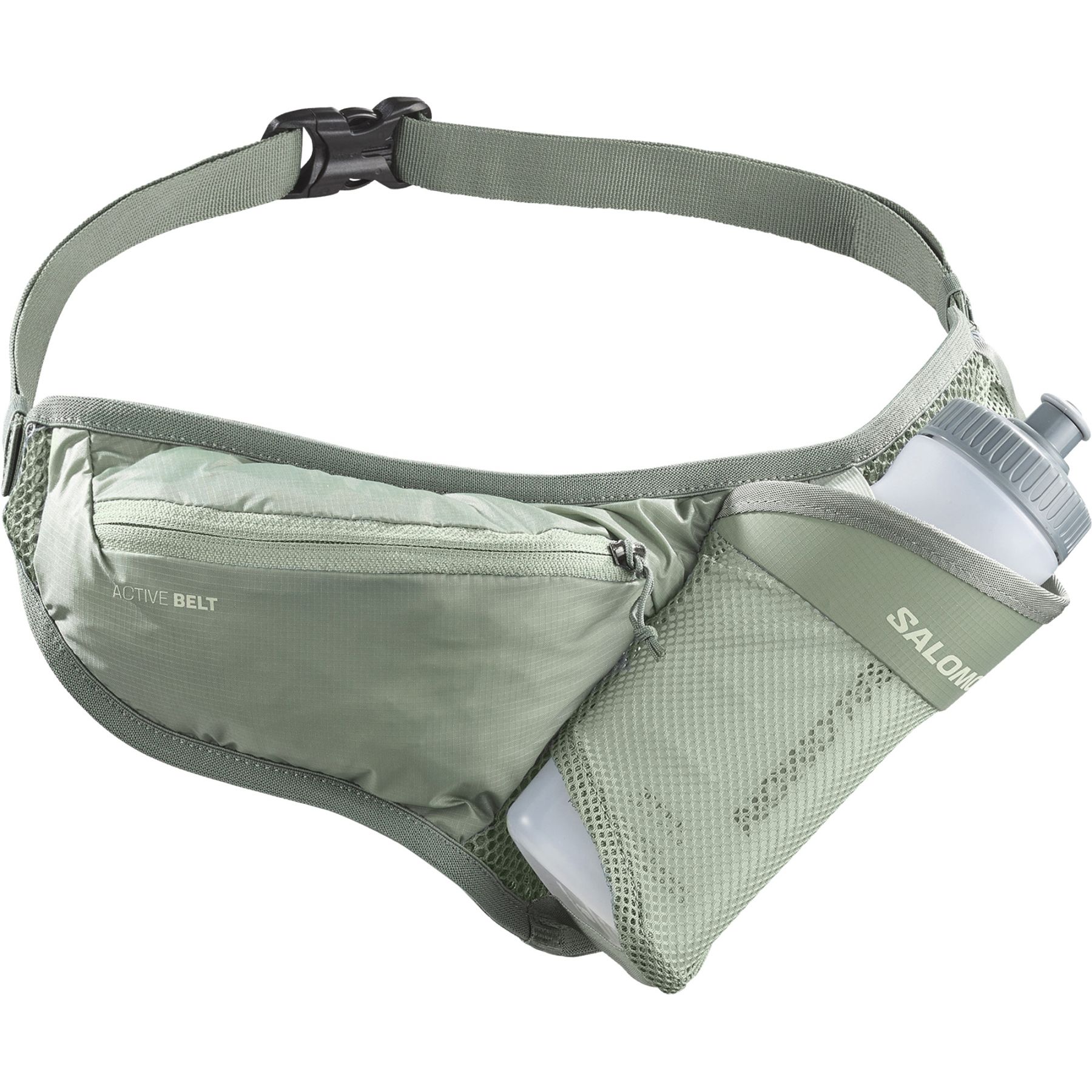 Salomon Active Belt 3D Bottle, Hüfttasche, grün