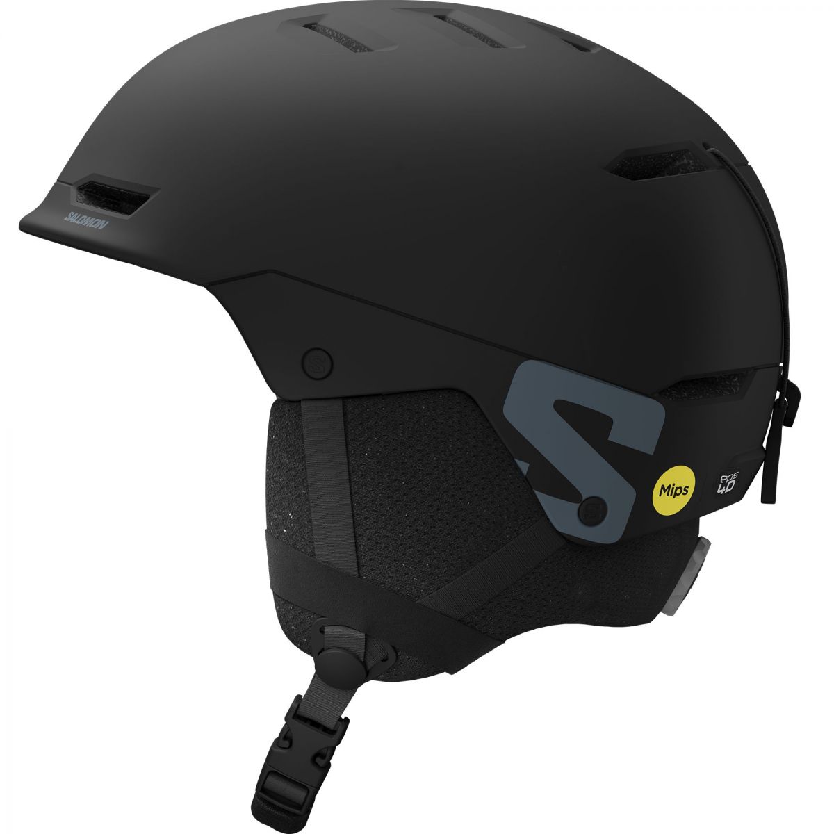 Salomon Husk MIPS, Skihelm, Junior, schwarz