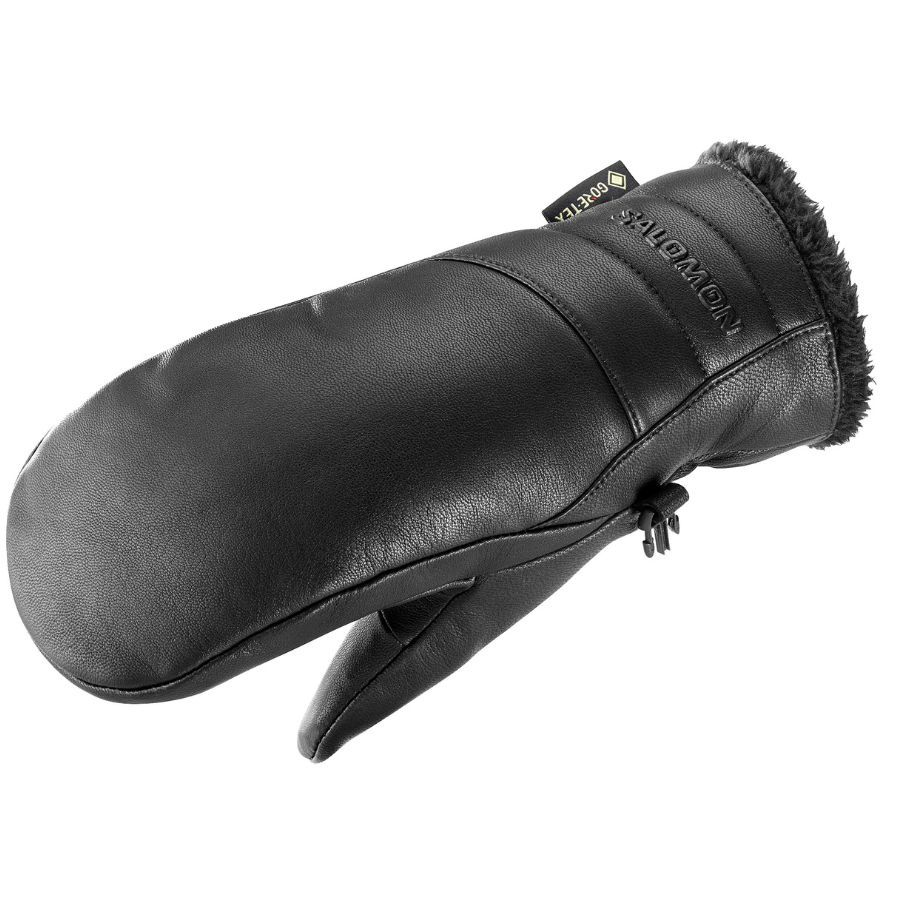 Salomon Native Gore-Tex, Skifäustlinge, Damen, schwarz