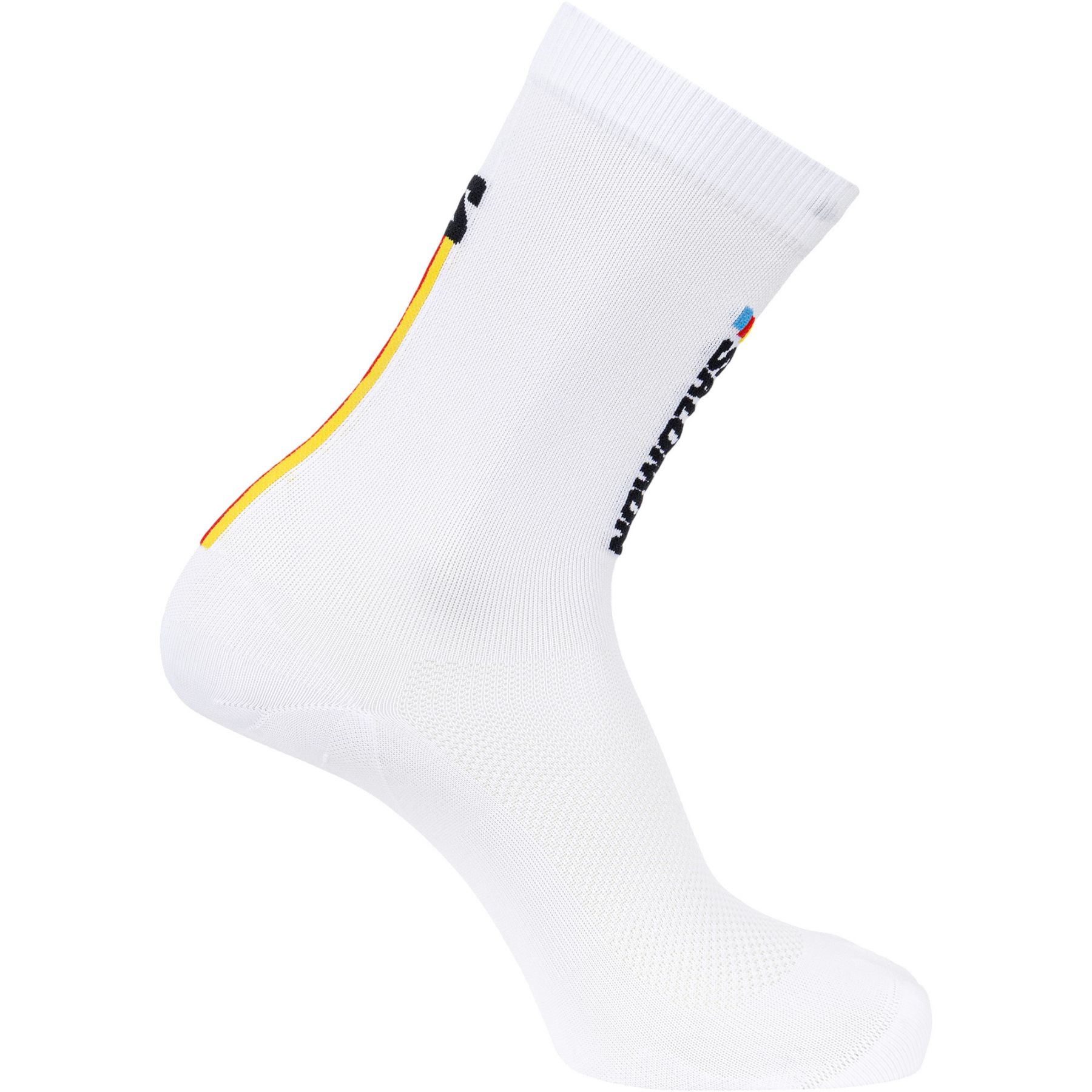Salomon Pulse Race Flag Crew, Laufsocken, weiß
