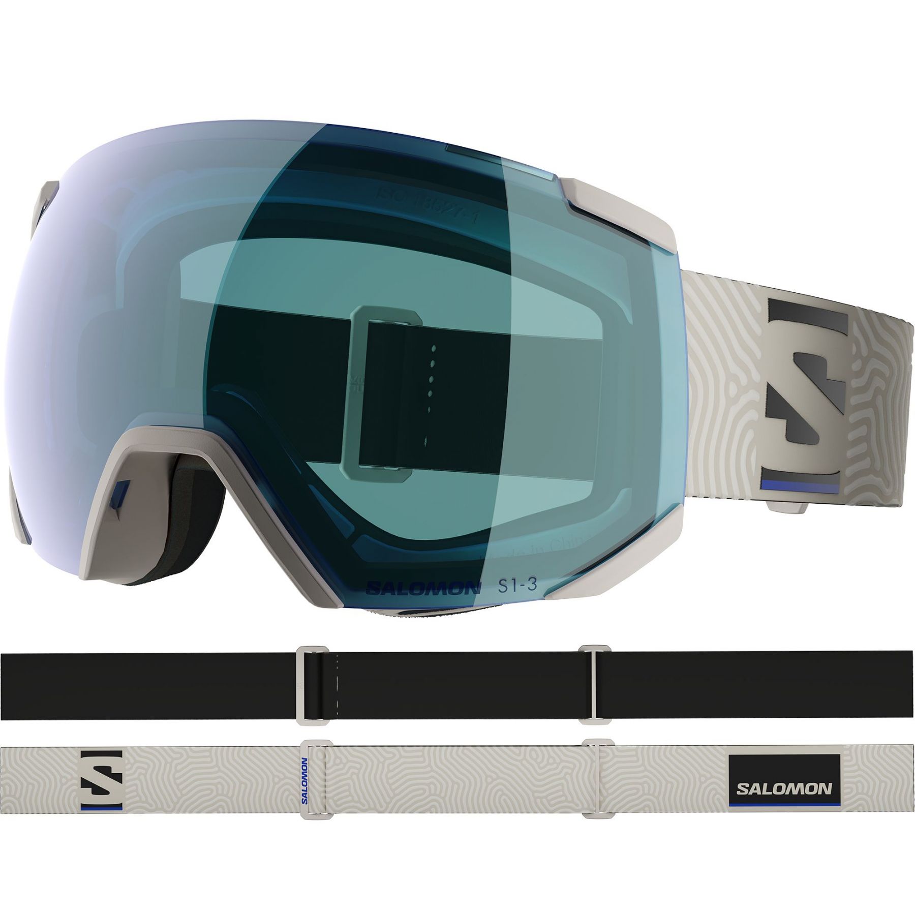 Salomon Radium Photo, Skibrille, beige