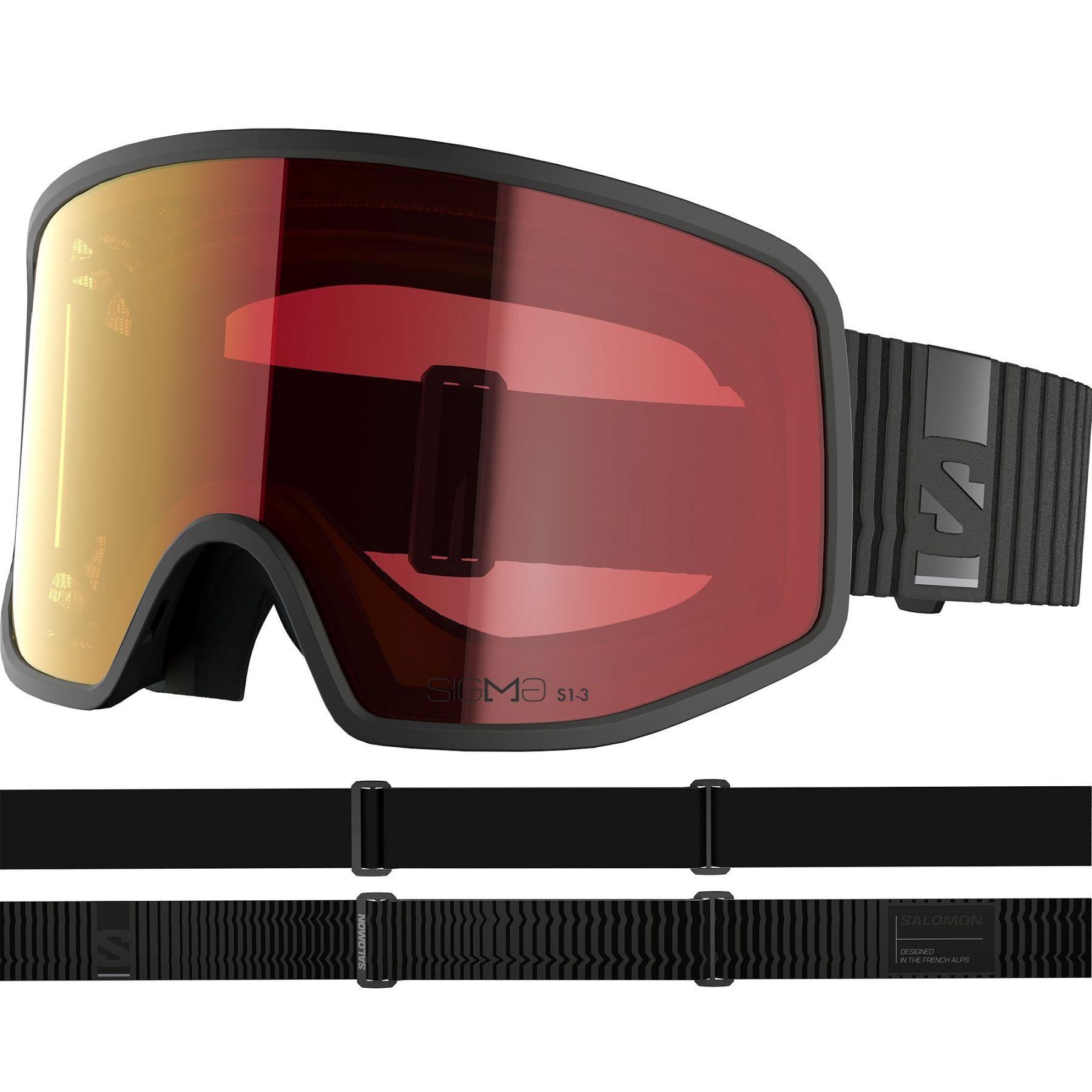 Salomon Sentry Pro OTG Sigma Photo, Skibrille, schwarz