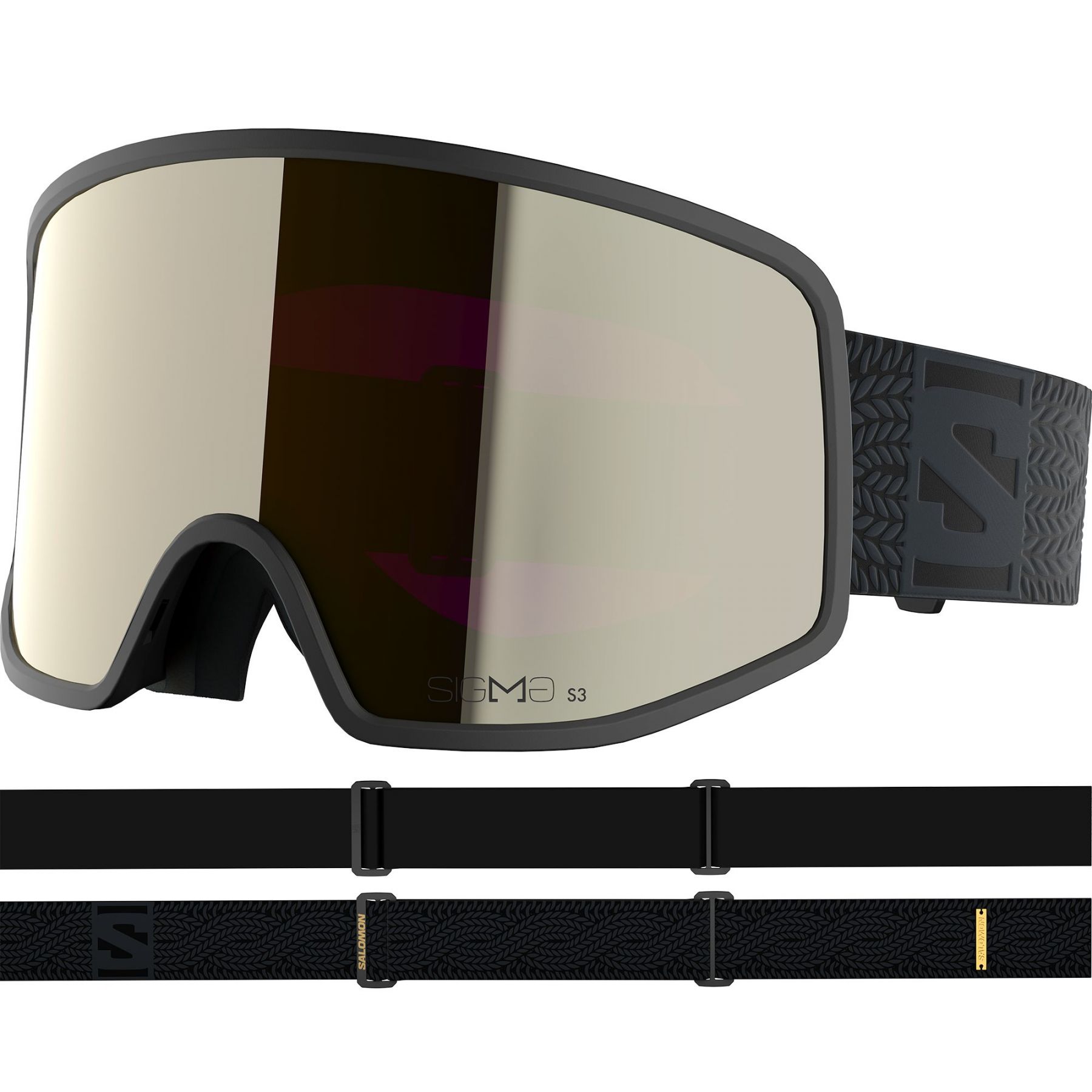 Salomon Sentry Pro OTG Sigma, Skibrille, schwarz