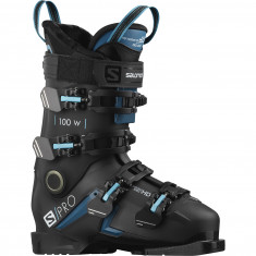 Salomon S/PRO 100 W, Skischuhe, Black/Blue/Scuba