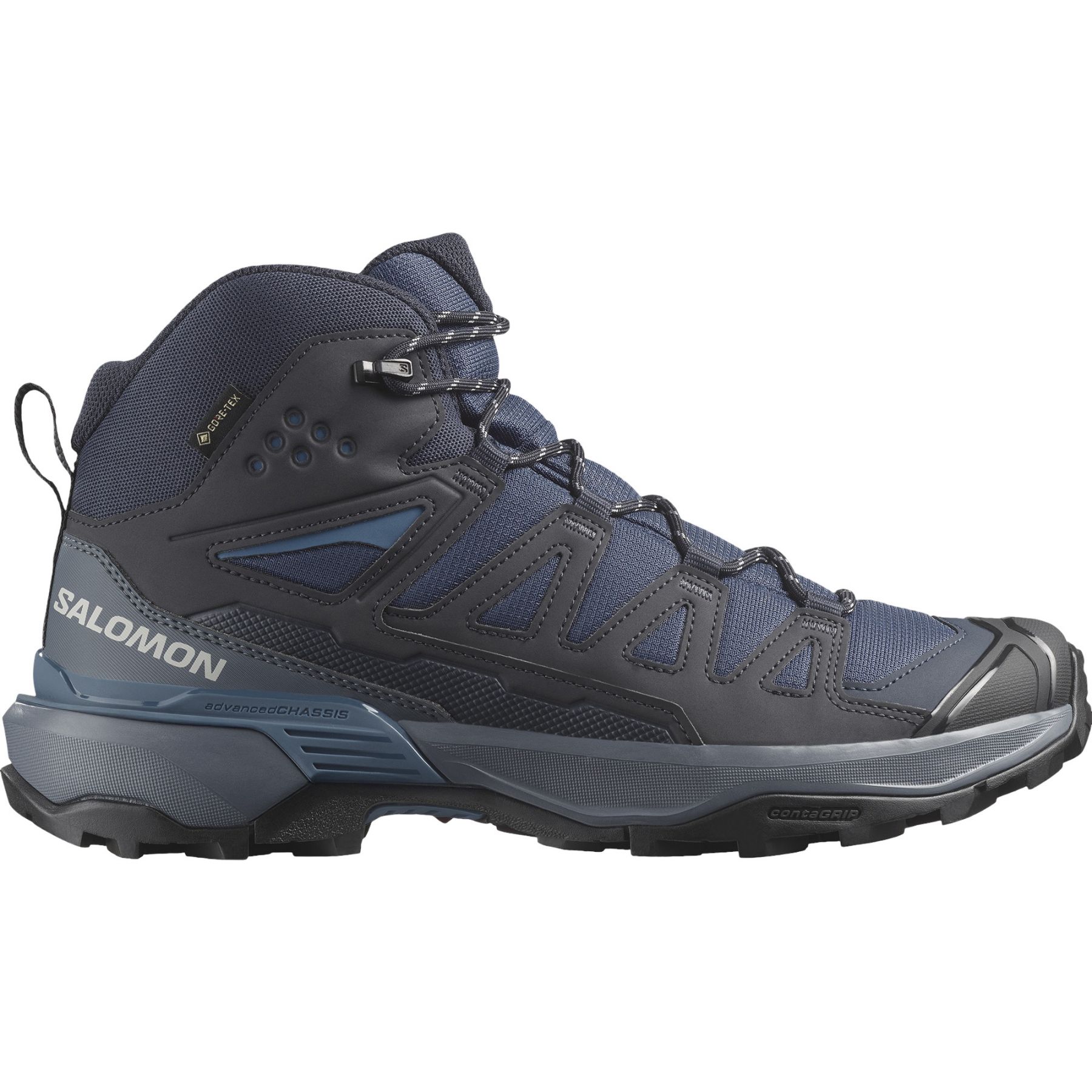 Salomon X Ultra 360 Mid GTX, Wanderschuhe, Herren, blau