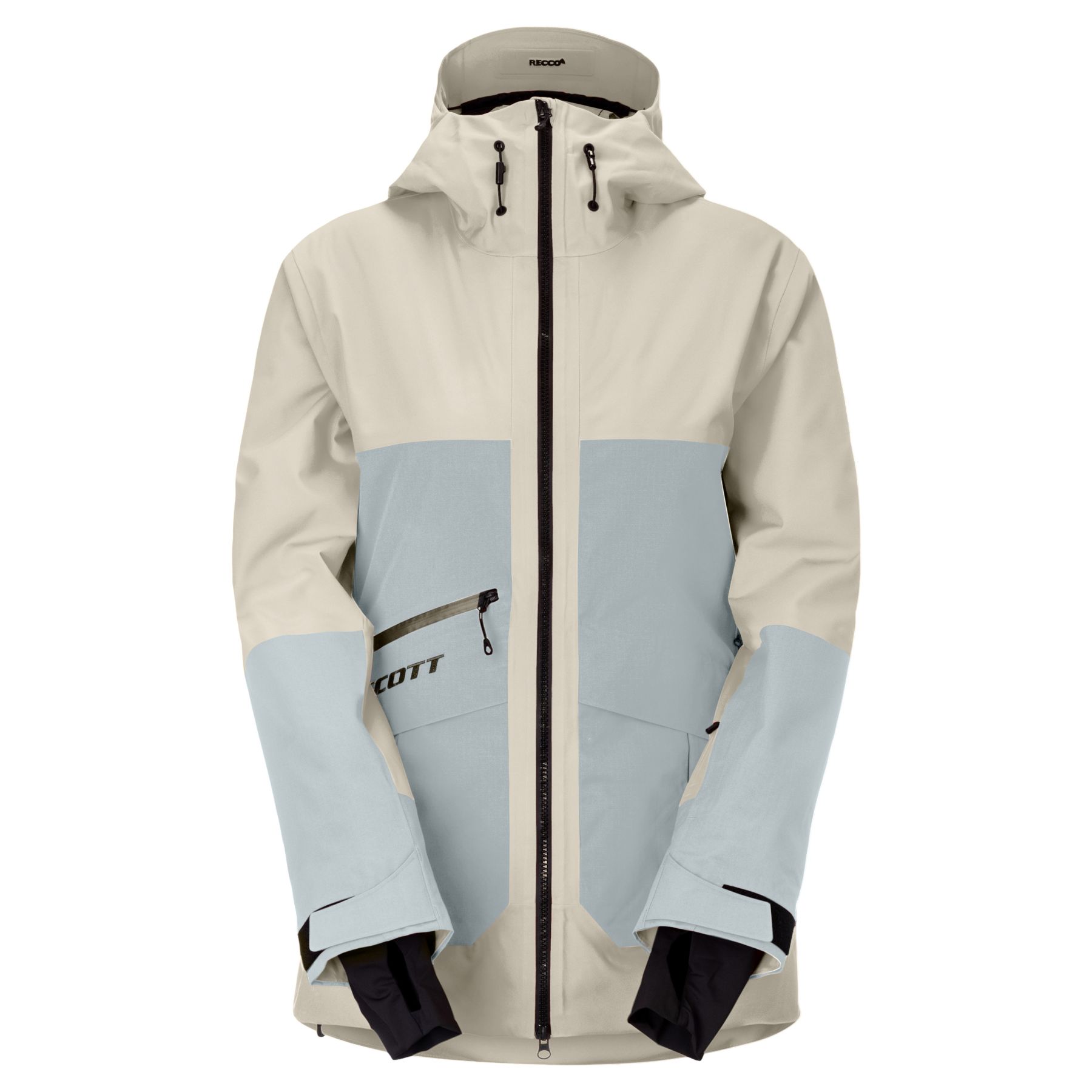 Scott Ultimate Dryo Utility, Skijacke, Damen, beige/blau