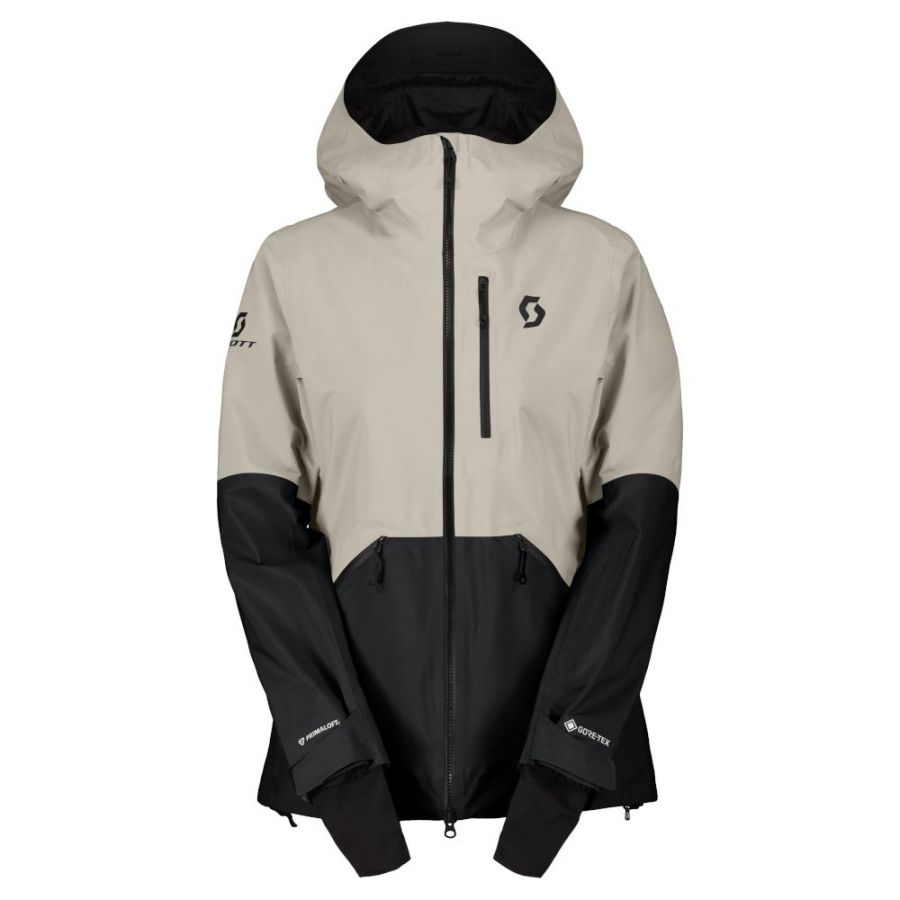 Scott Vertic GTX 2L PL, Shelljacke, Damen, cremeweiß/schwarz
