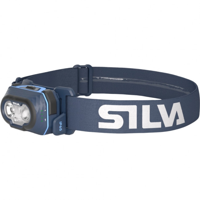 Silva Discover, Stirnlampe, blau