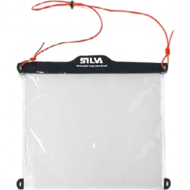 Silva Minimalist Kartenetui Small, Unisex, Schwarz/Rot