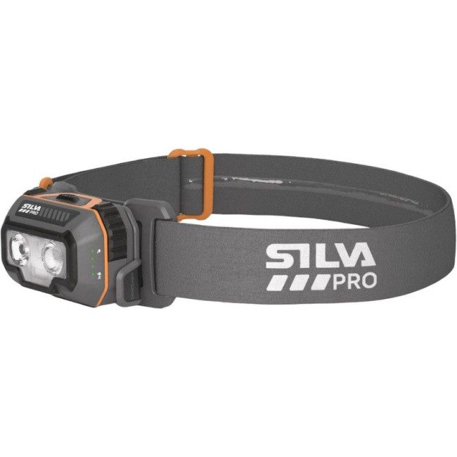 Silva Smartlight 500, Stirnlampe, grau