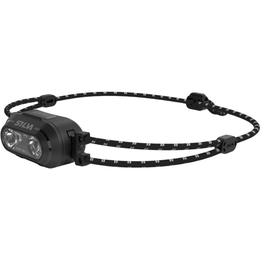 Smini Fly Ultra-Leicht Stirnlampe 250 Lumen Schwarz USB-C Wiederaufladbar