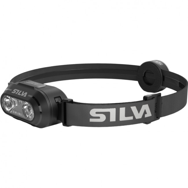 Smini 250 Lumen Stirnlampe Schwarz - Kompakt USB-C Aufladbar für Outdoor-Abenteuer