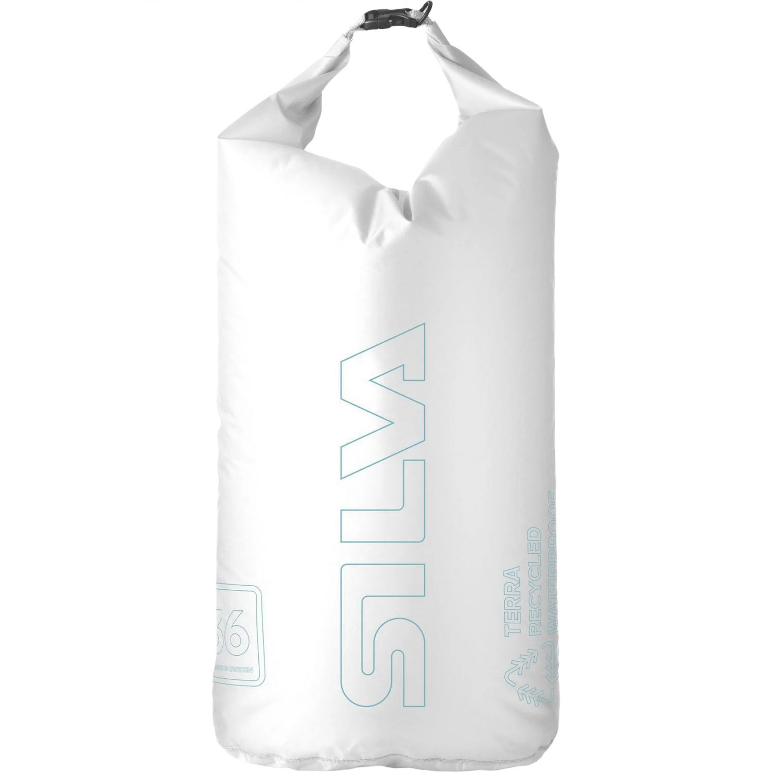 Wasserdichte Terra Dry Bag 36L aus recyceltem PET leicht und nachhaltig