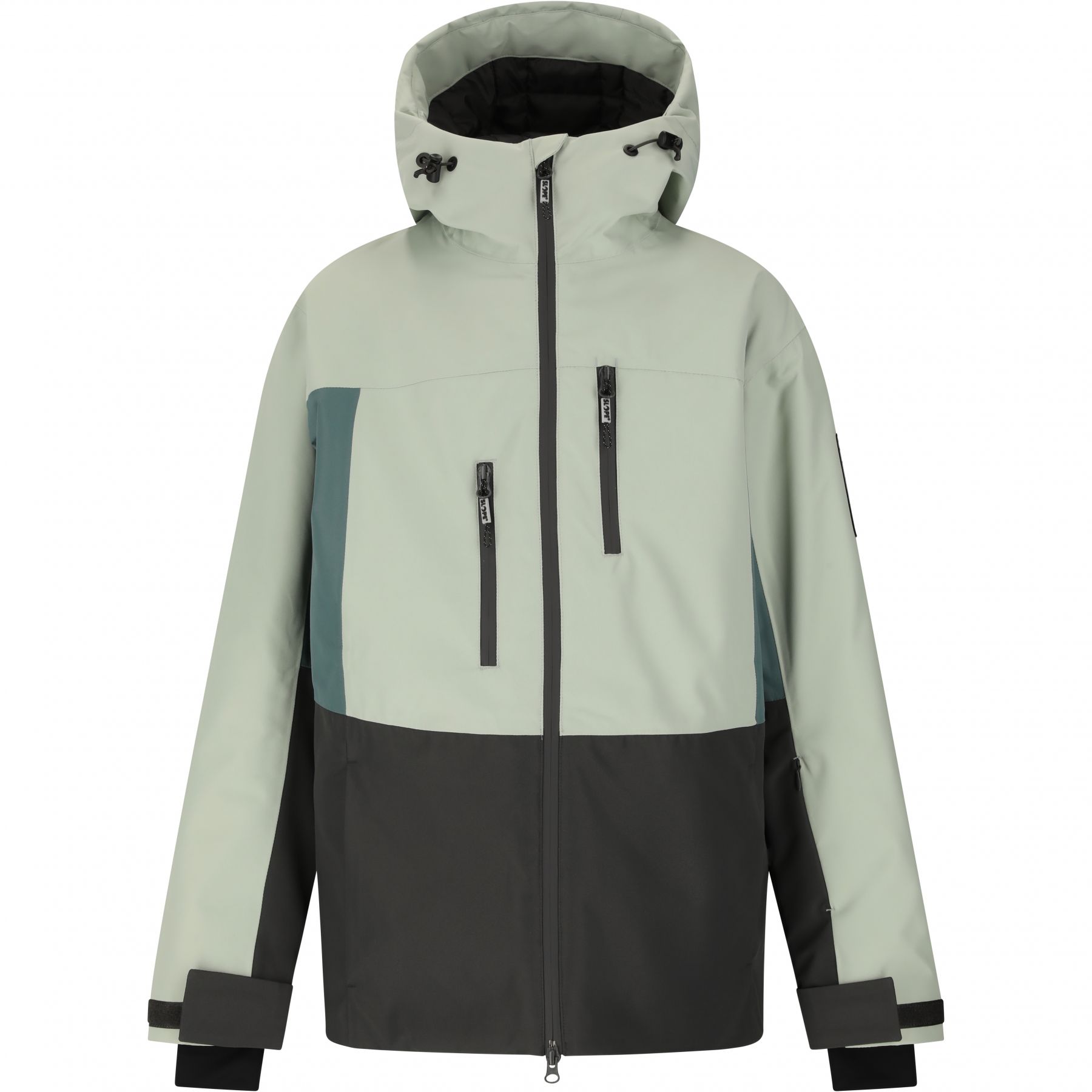 SLOPE Tuscon, Skijacke, Junior, aqua gray new