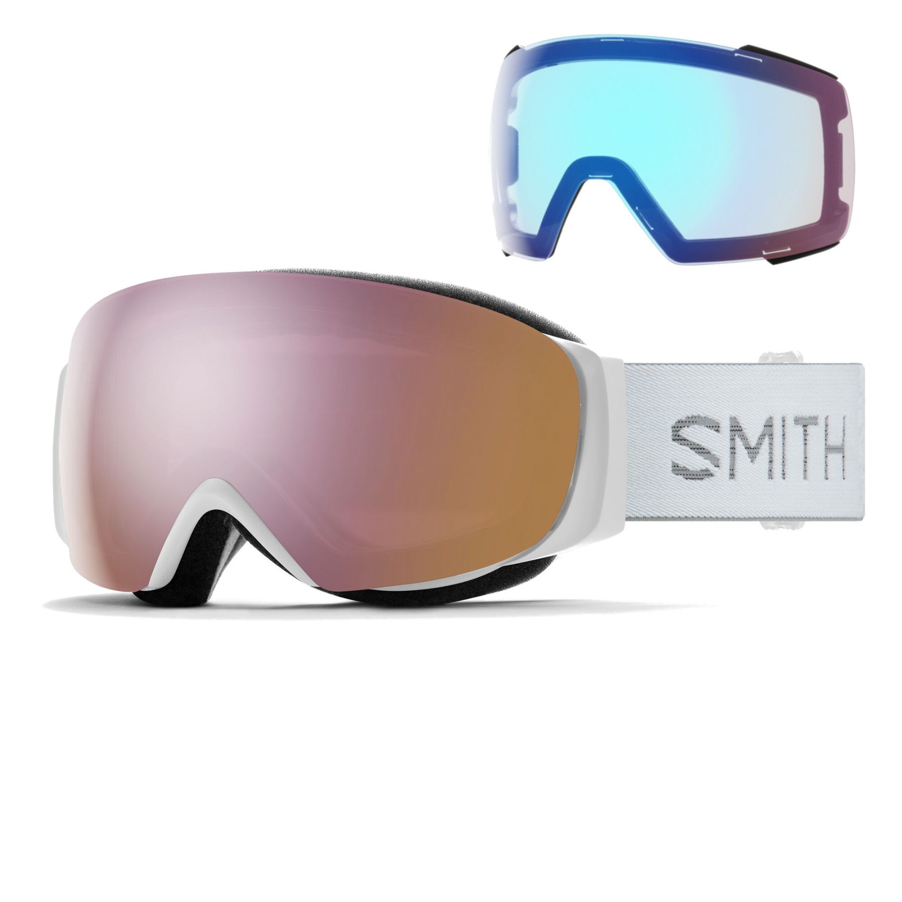 IO MAG S Herren Skibrille (Weiß One Size) GPS-Navigationsgeräte