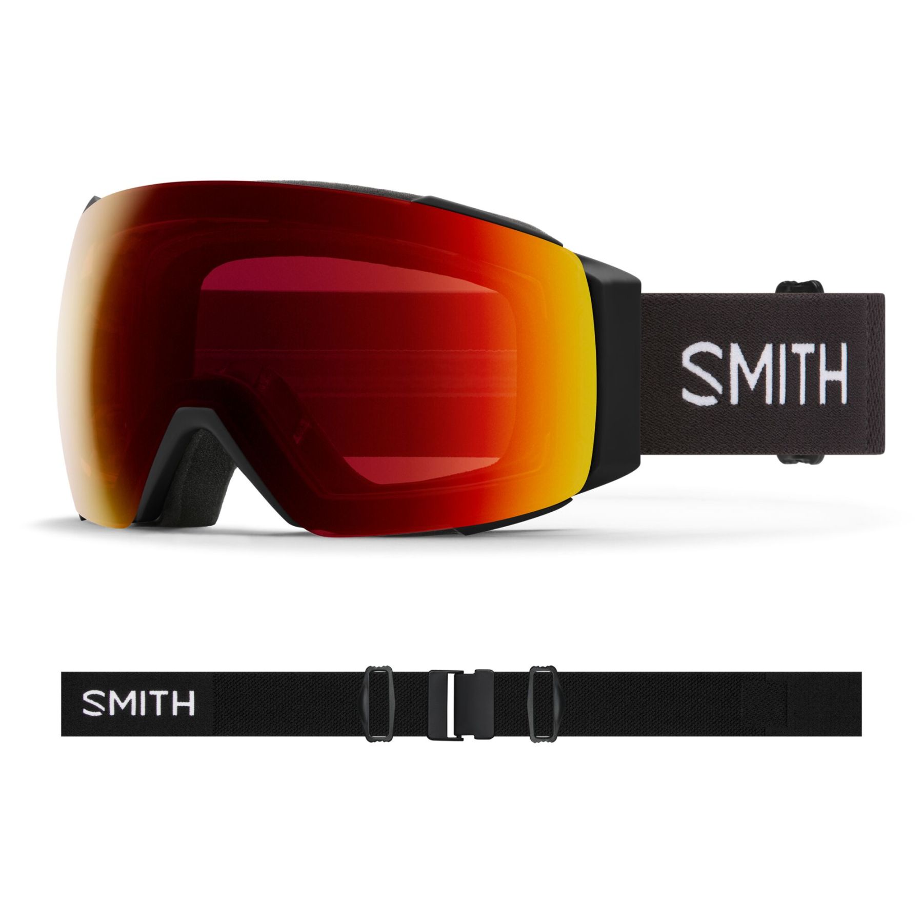 Smith IO MAG M00427 0JX996K black / chromapop sun red mirror - chromapop storm yellow flash