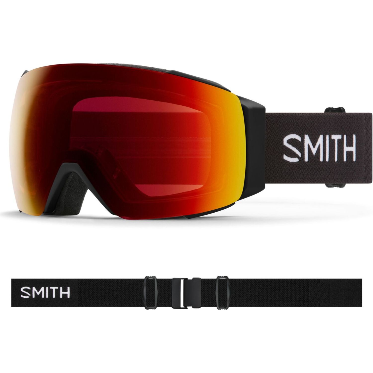 Smith IO MAG M00427 0JX996K black / chromapop sun red mirror - chromapop storm yellow flash
